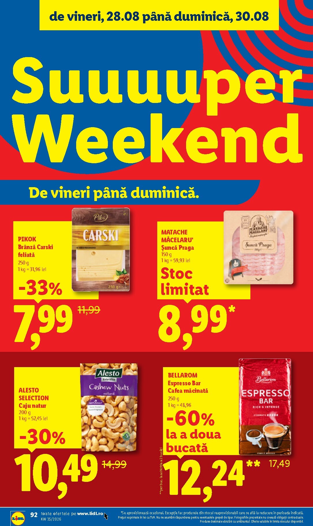 lidl - Lidl pliante pentru săptămâna viitoare de la luni 24.08.2026 până la duminică 30.08.2026 - page: 92