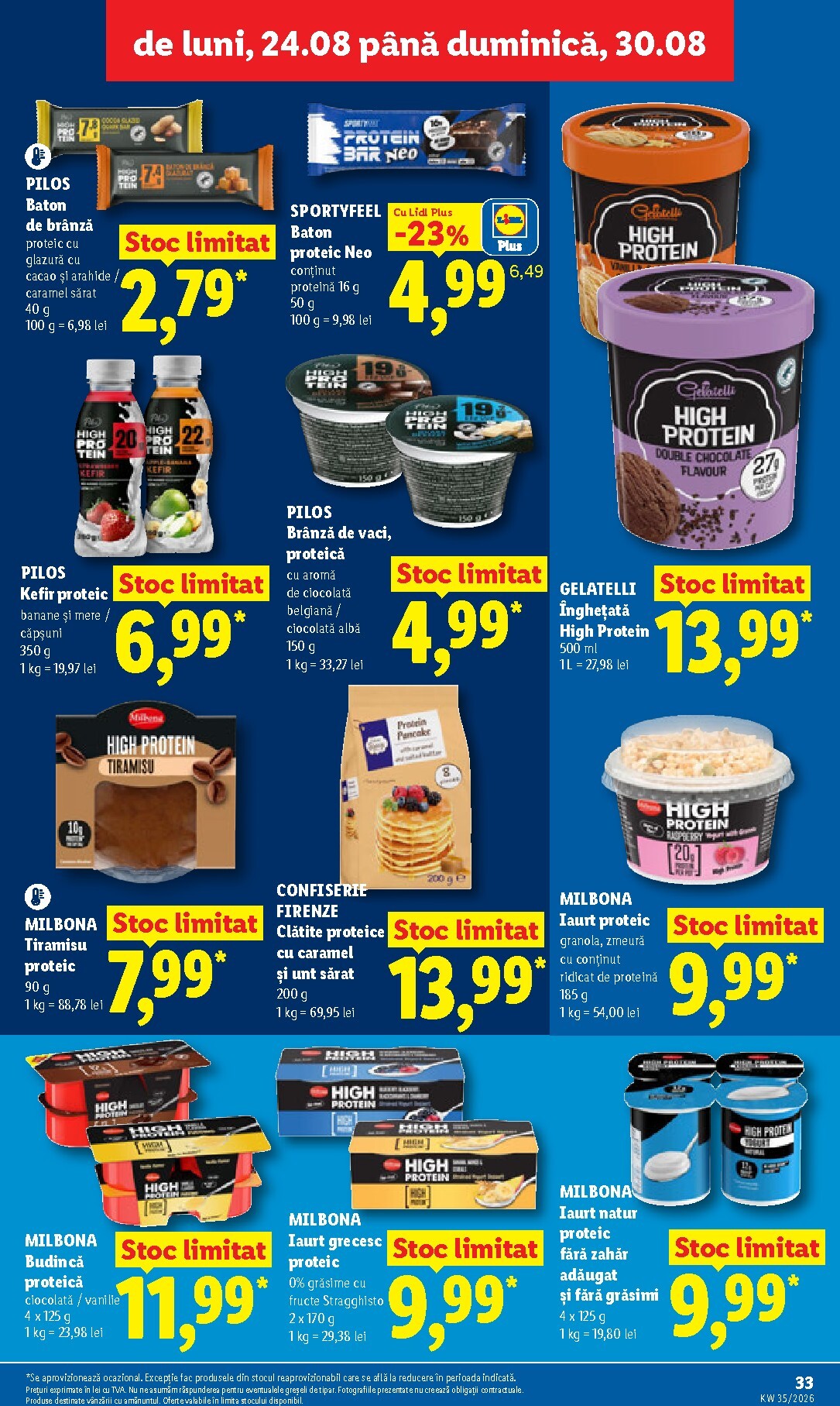 lidl - Lidl pliante pentru săptămâna viitoare de la luni 24.08.2026 până la duminică 30.08.2026 - page: 33