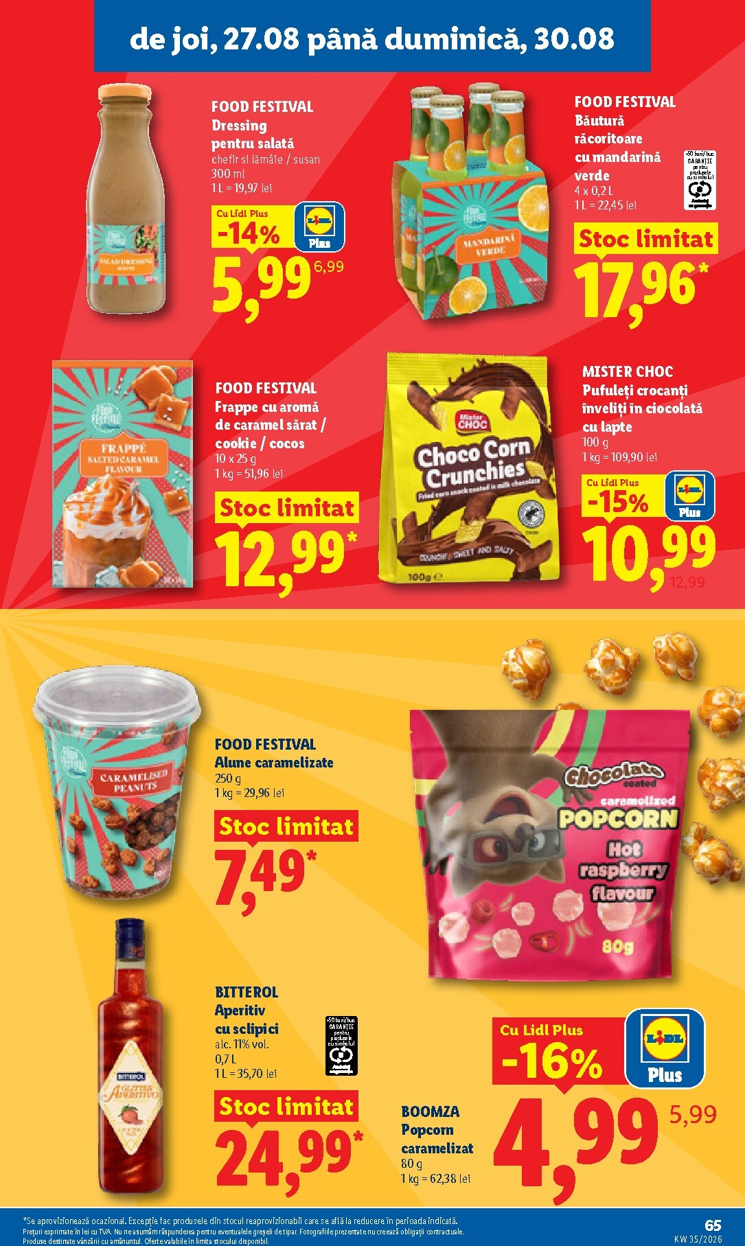 lidl - Lidl pliante pentru săptămâna viitoare de la luni 24.08.2026 până la duminică 30.08.2026 - page: 65