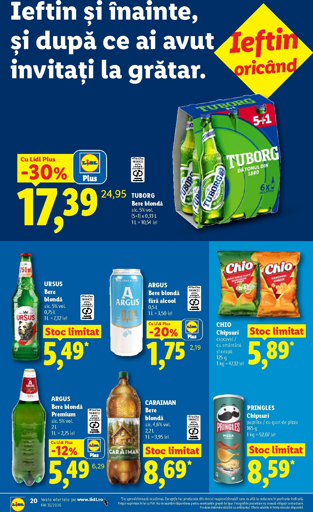 lidl - Lidl pliante pentru săptămâna viitoare de la luni 24.08.2026 până la duminică 30.08.2026 - page: 20