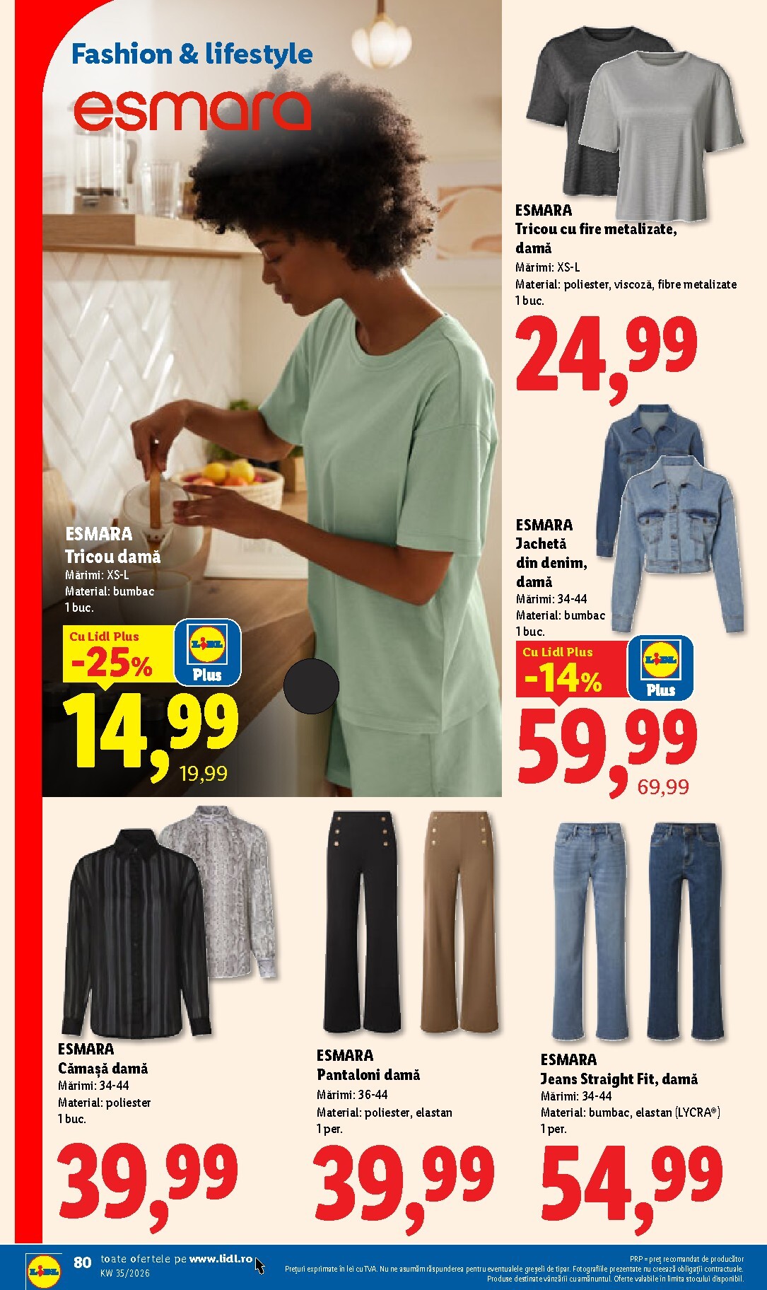 lidl - Lidl pliante pentru săptămâna viitoare de la luni 24.08.2026 până la duminică 30.08.2026 - page: 80