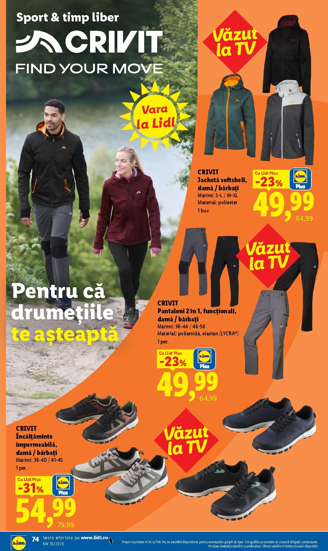 lidl - Lidl pliante pentru săptămâna viitoare de la luni 24.08.2026 până la duminică 30.08.2026 - page: 74