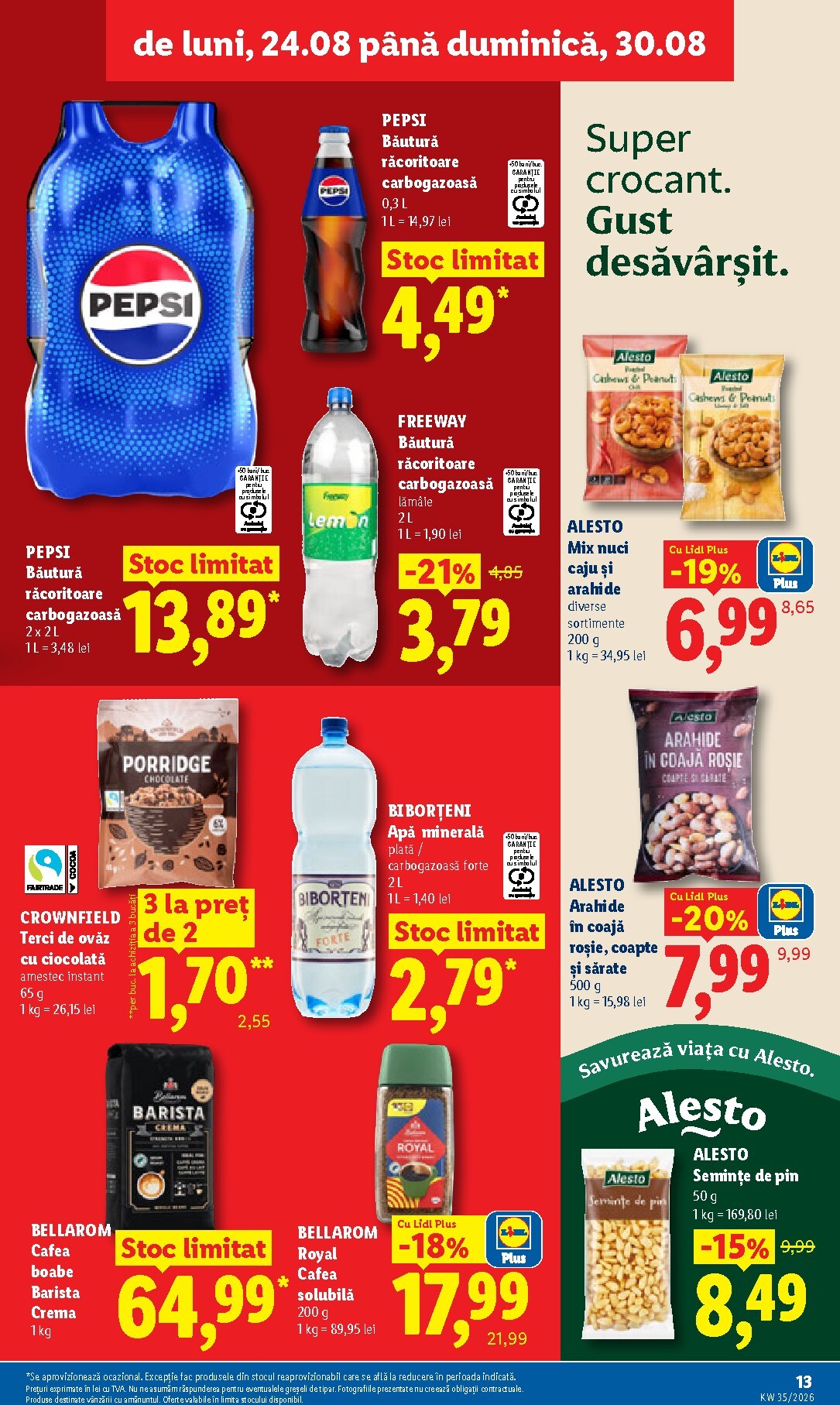 lidl - Lidl pliante pentru săptămâna viitoare de la luni 24.08.2026 până la duminică 30.08.2026 - page: 13