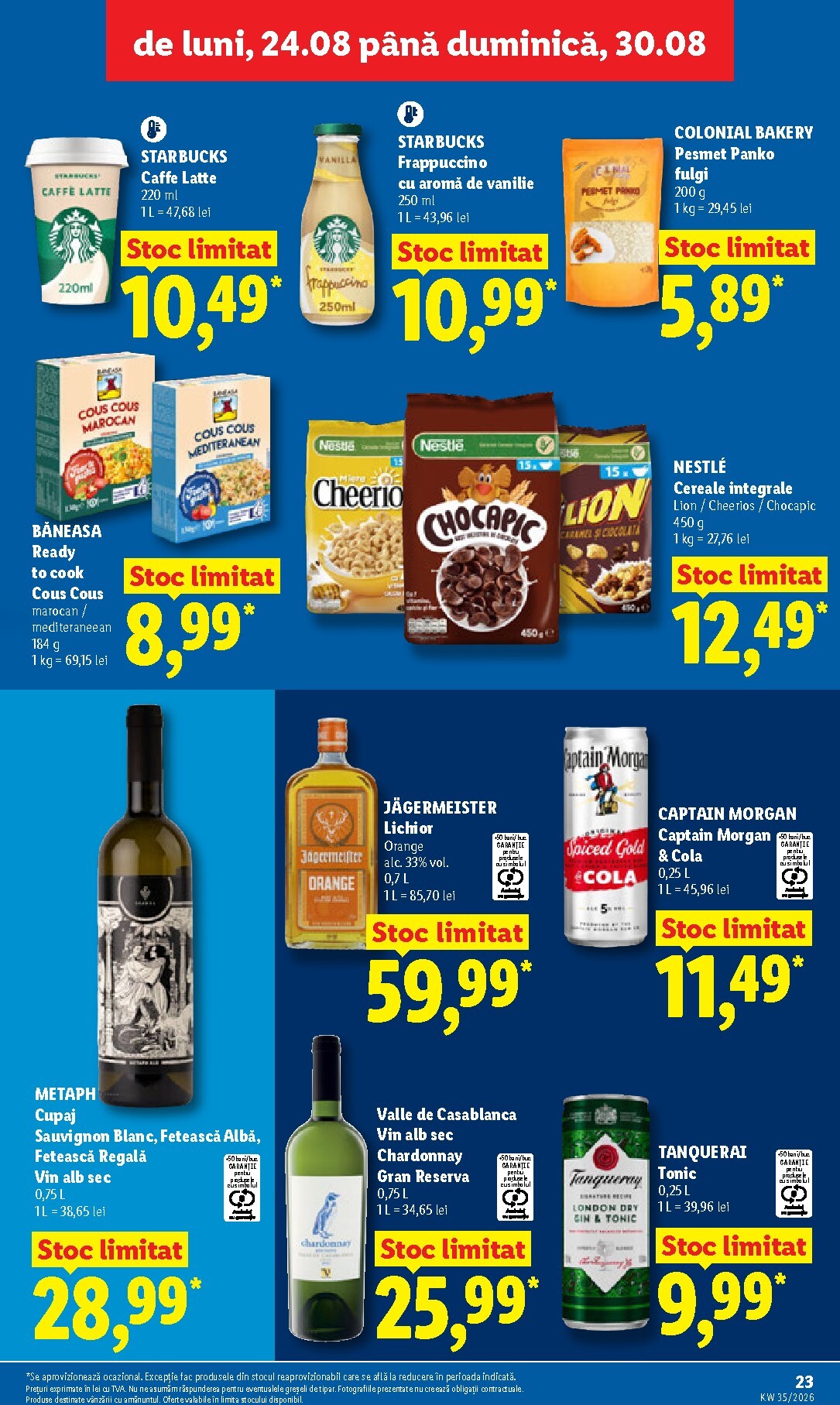 lidl - Lidl pliante pentru săptămâna viitoare de la luni 24.08.2026 până la duminică 30.08.2026 - page: 23