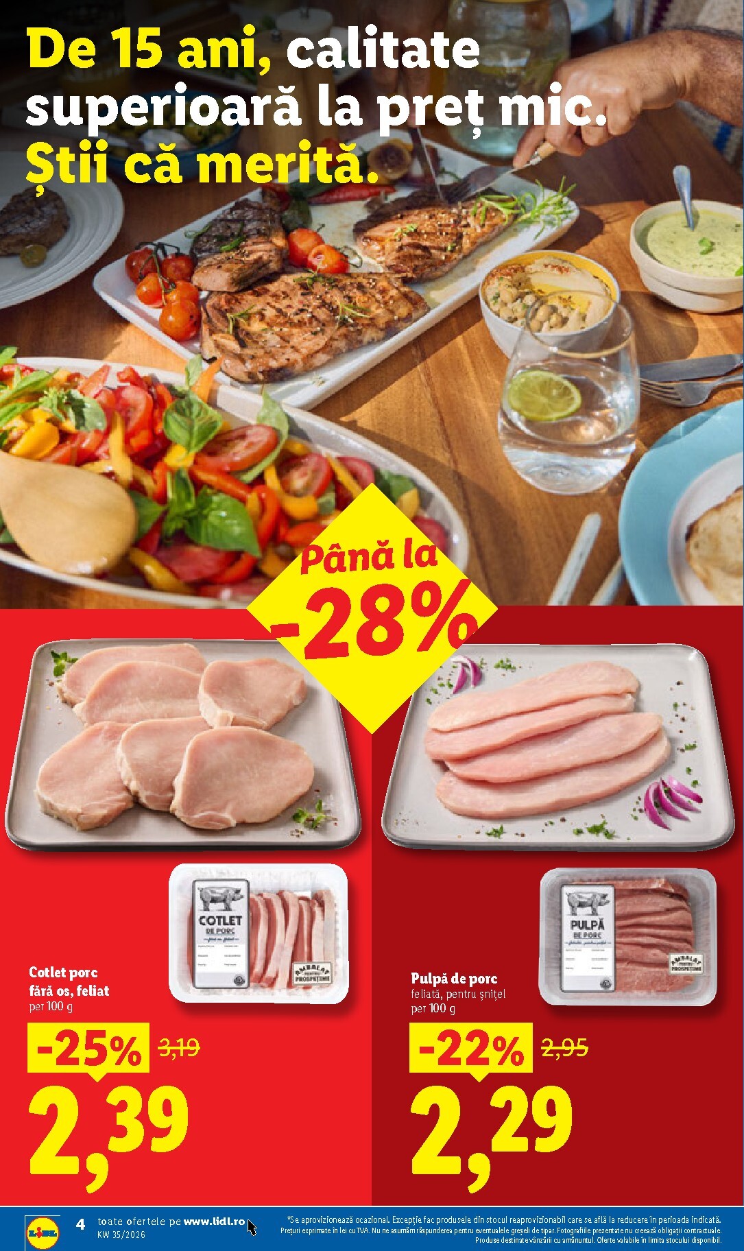 lidl - Lidl pliante pentru săptămâna viitoare de la luni 24.08.2026 până la duminică 30.08.2026 - page: 4