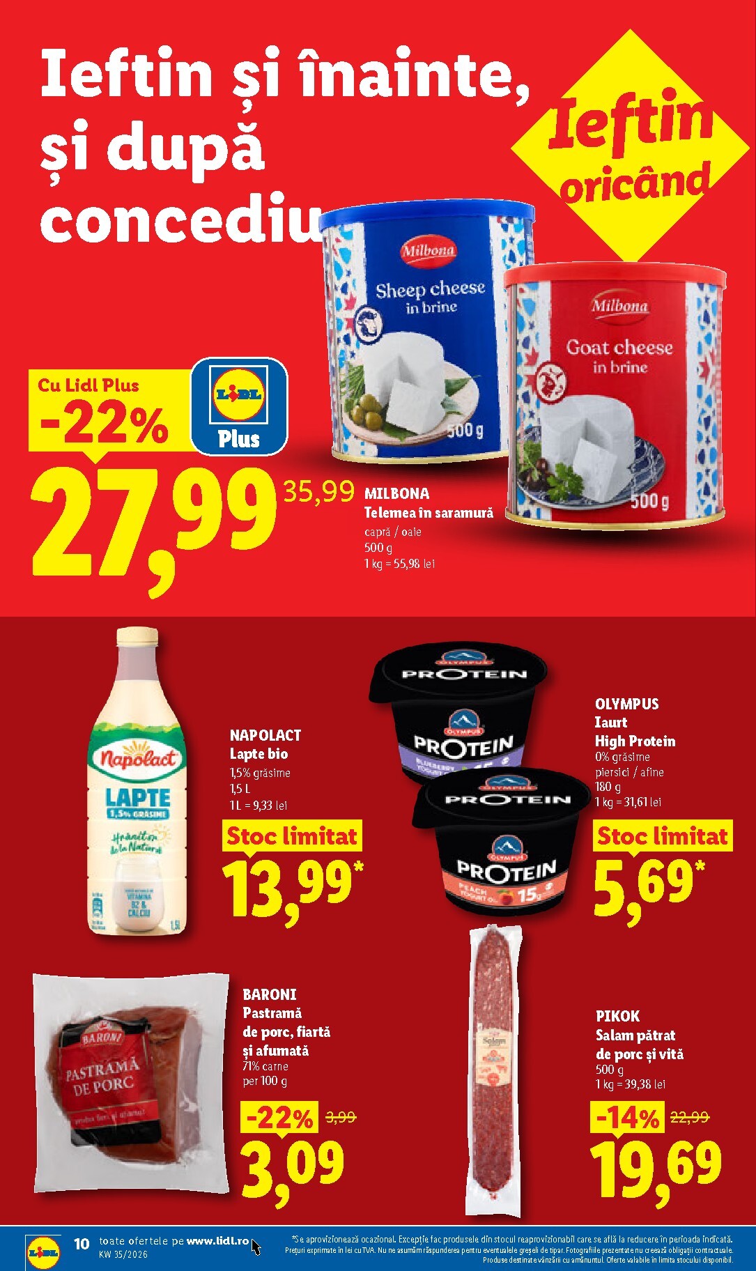 lidl - Lidl pliante pentru săptămâna viitoare de la luni 24.08.2026 până la duminică 30.08.2026 - page: 10