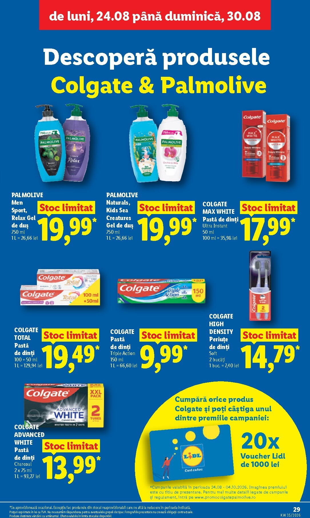 lidl - Lidl pliante pentru săptămâna viitoare de la luni 24.08.2026 până la duminică 30.08.2026 - page: 29