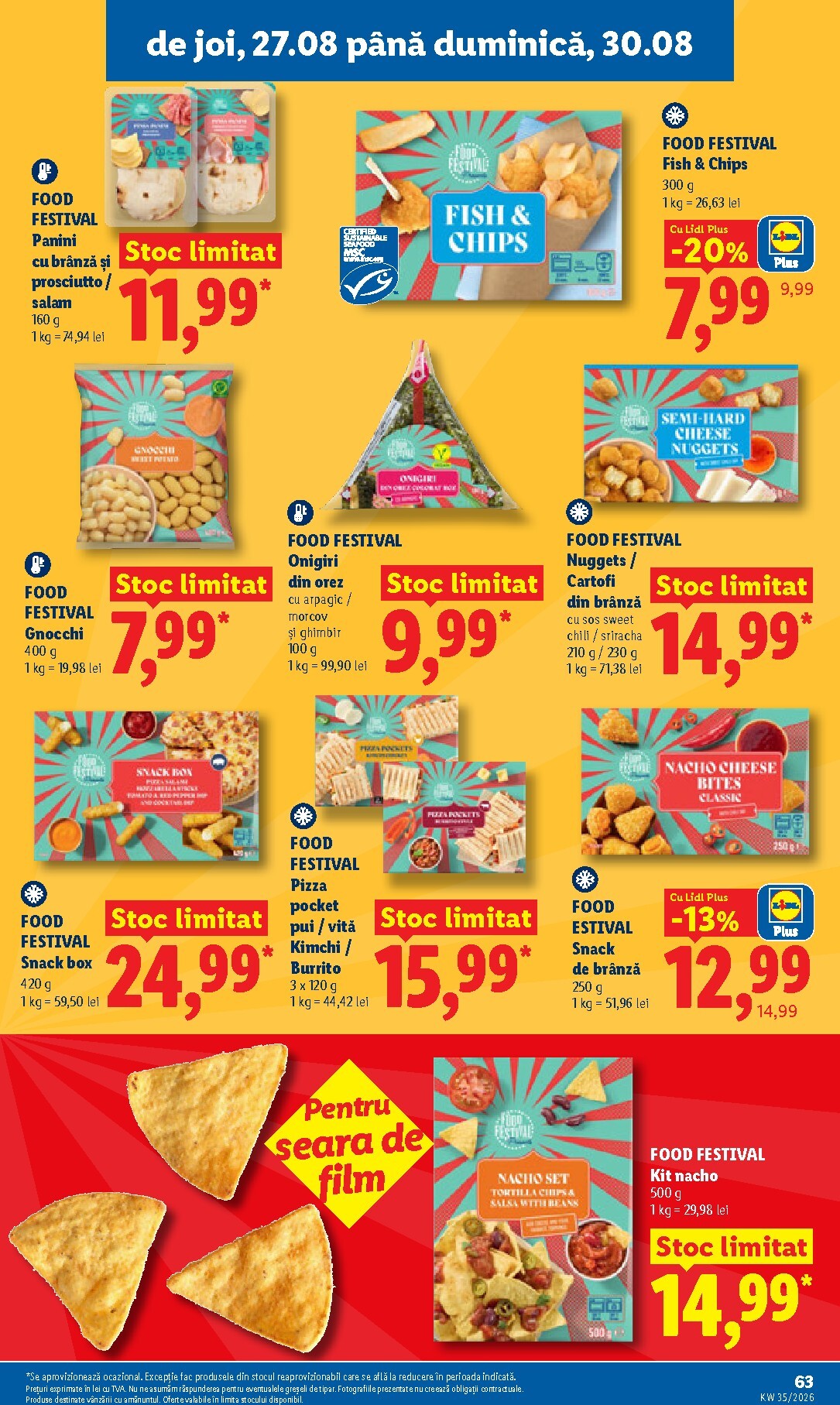 lidl - Lidl pliante pentru săptămâna viitoare de la luni 24.08.2026 până la duminică 30.08.2026 - page: 63