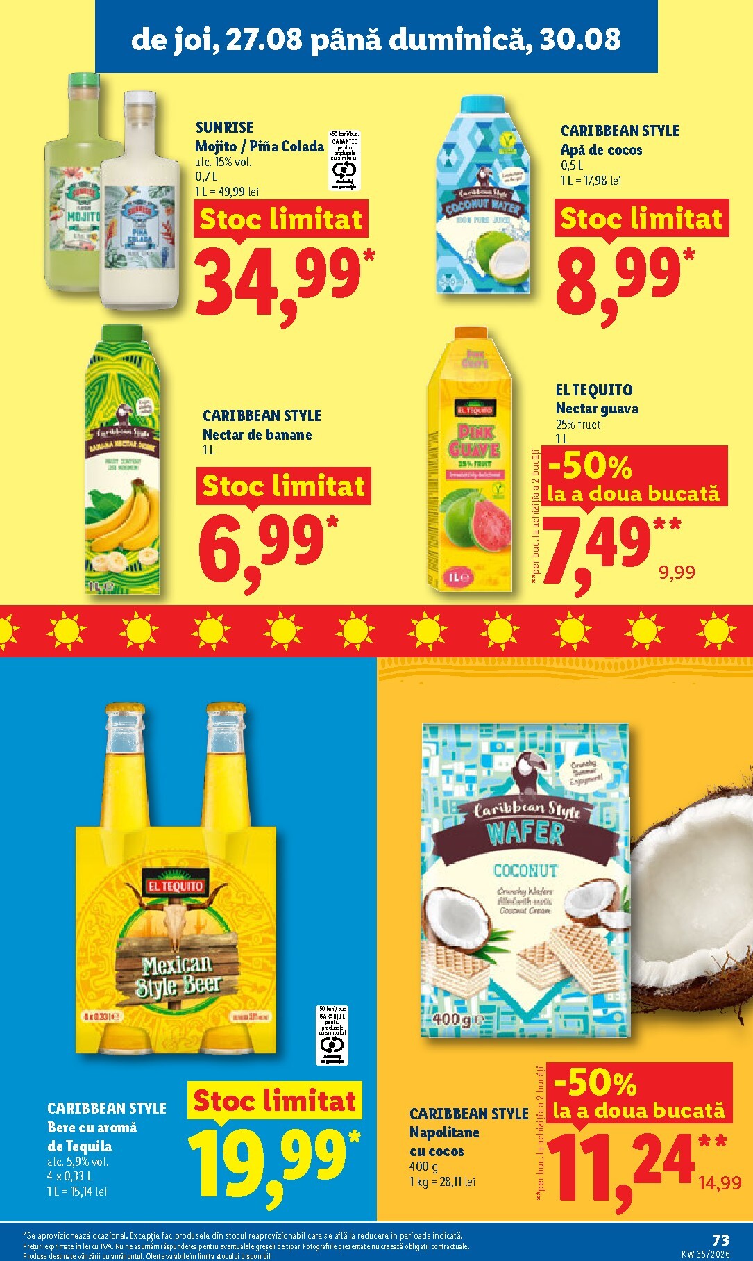 lidl - Lidl pliante pentru săptămâna viitoare de la luni 24.08.2026 până la duminică 30.08.2026 - page: 73