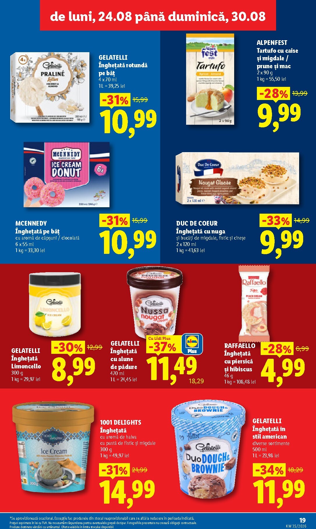 lidl - Lidl pliante pentru săptămâna viitoare de la luni 24.08.2026 până la duminică 30.08.2026 - page: 19