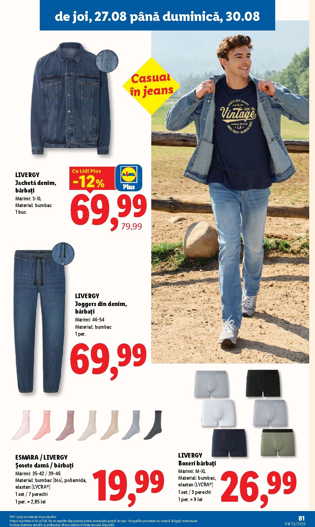 lidl - Lidl pliante pentru săptămâna viitoare de la luni 24.08.2026 până la duminică 30.08.2026 - page: 81