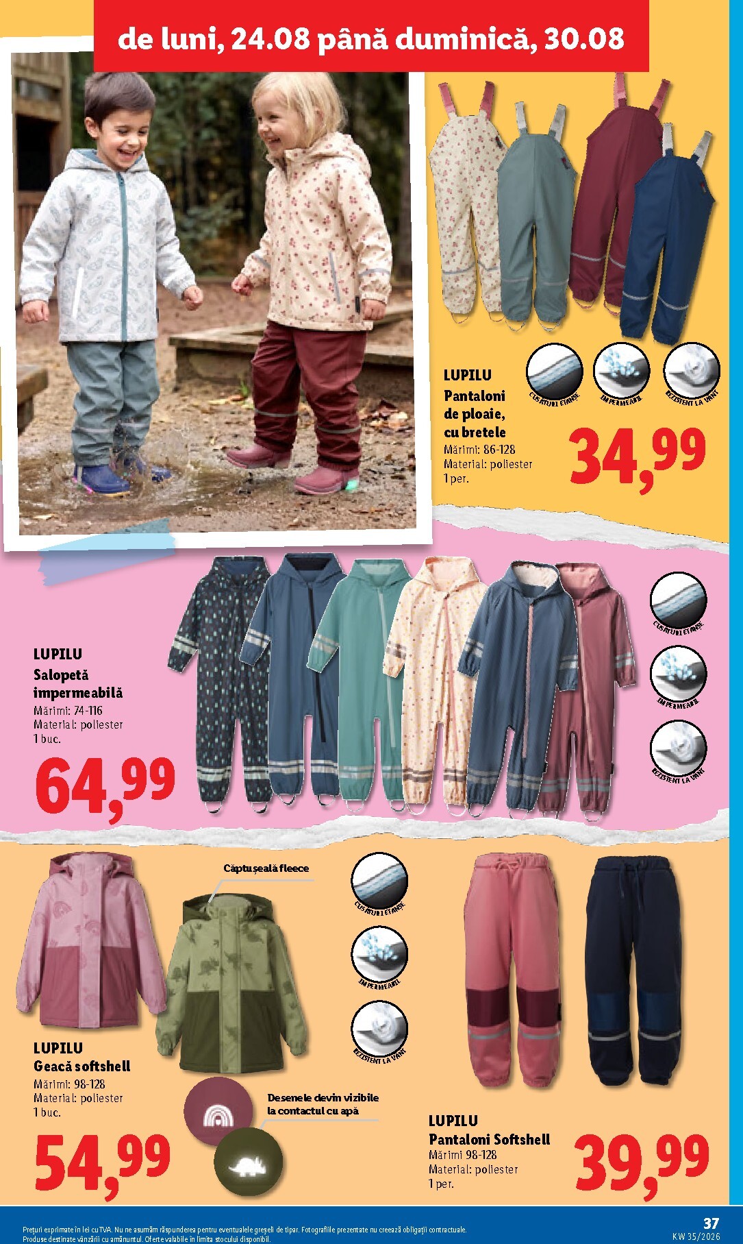 lidl - Lidl pliante pentru săptămâna viitoare de la luni 24.08.2026 până la duminică 30.08.2026 - page: 37