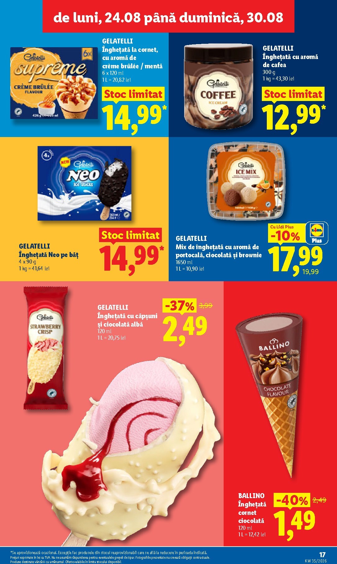 lidl - Lidl pliante pentru săptămâna viitoare de la luni 24.08.2026 până la duminică 30.08.2026 - page: 17