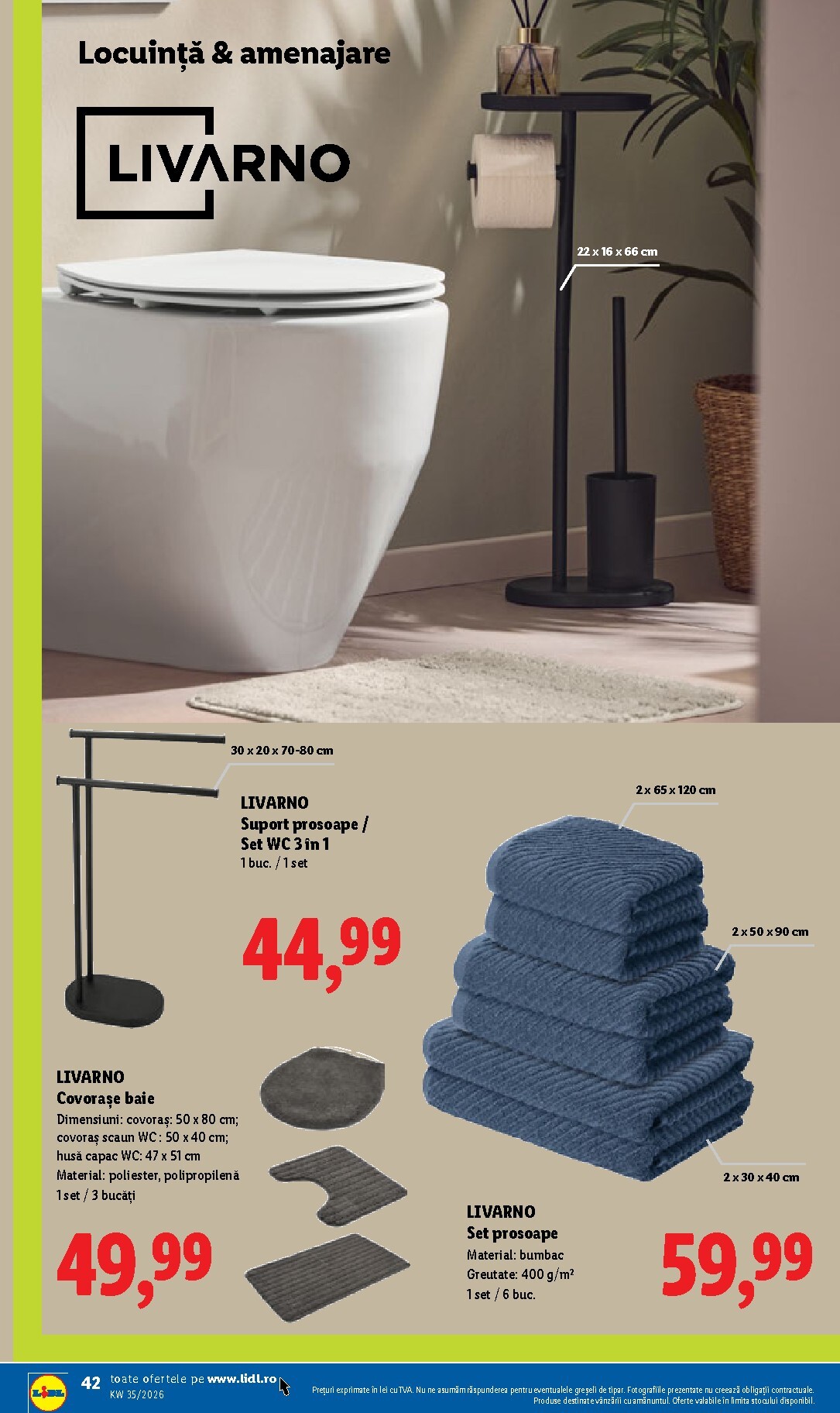 lidl - Lidl pliante pentru săptămâna viitoare de la luni 24.08.2026 până la duminică 30.08.2026 - page: 42