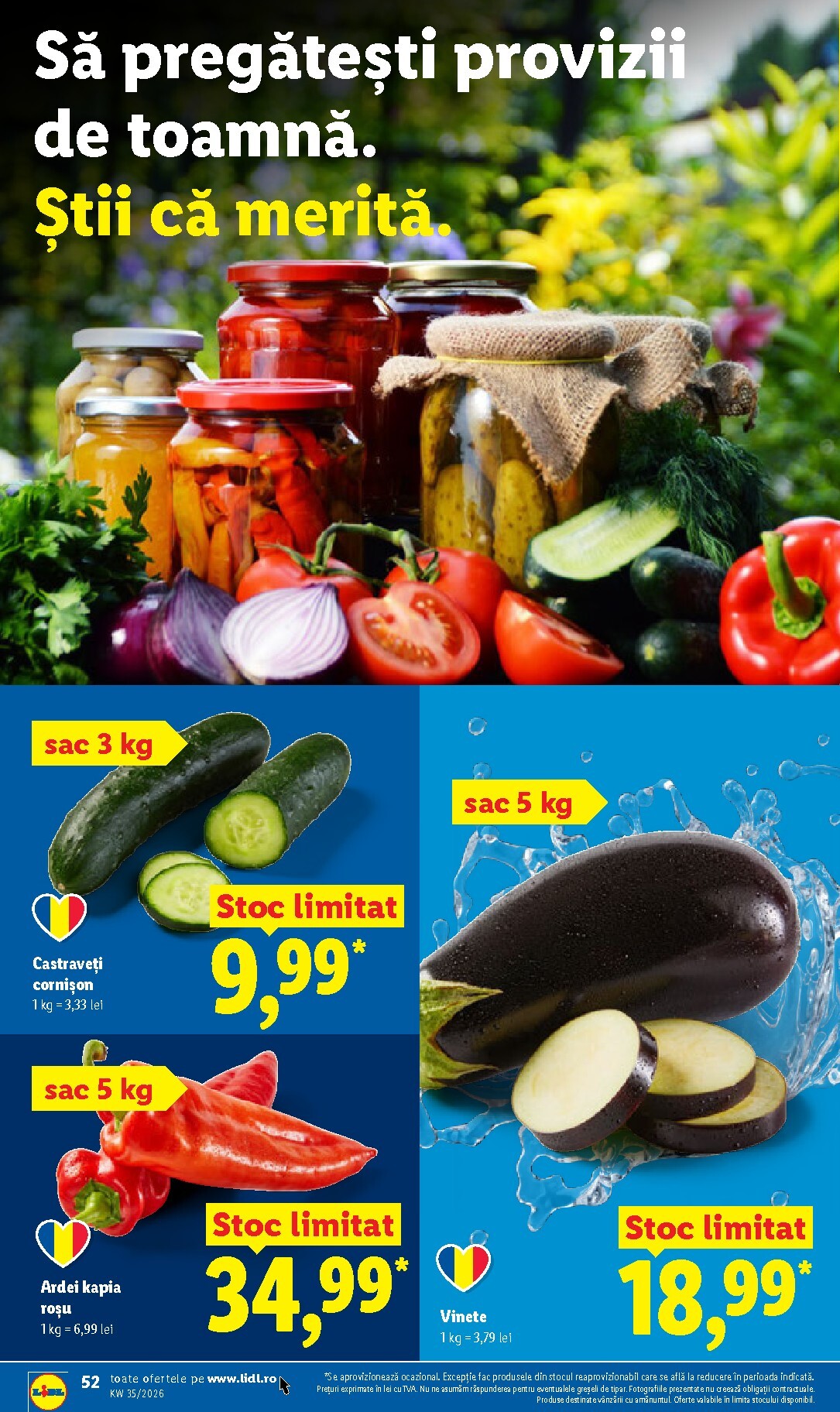 lidl - Lidl pliante pentru săptămâna viitoare de la luni 24.08.2026 până la duminică 30.08.2026 - page: 52