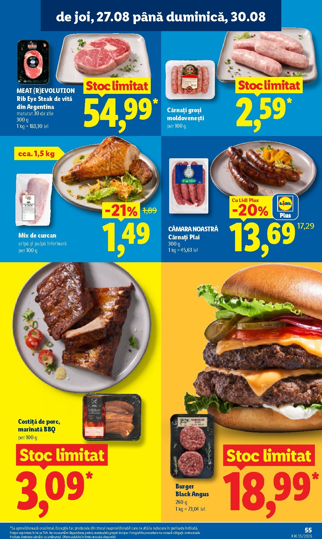 lidl - Lidl pliante pentru săptămâna viitoare de la luni 24.08.2026 până la duminică 30.08.2026 - page: 55
