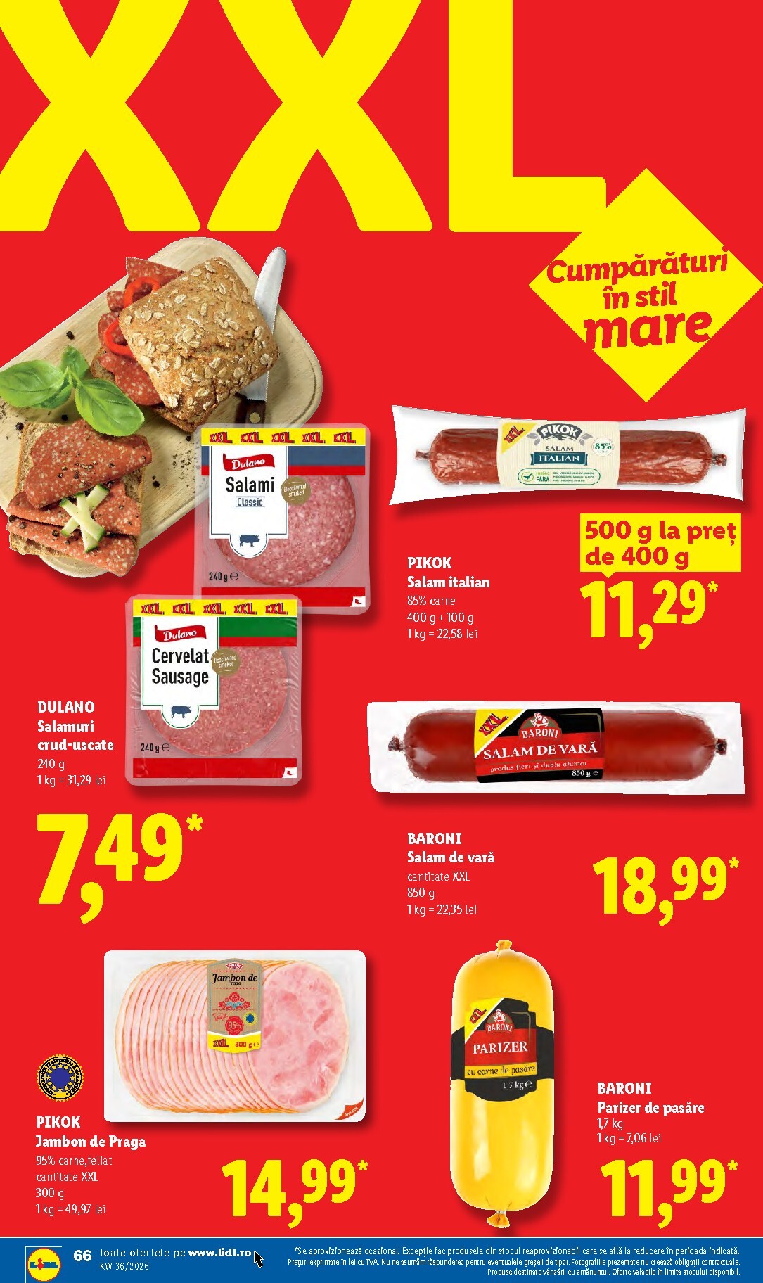 lidl - Lidl pliante pentru săptămâna viitoare de la luni 31.08.2026 până la duminică 06.09.2026 - page: 66