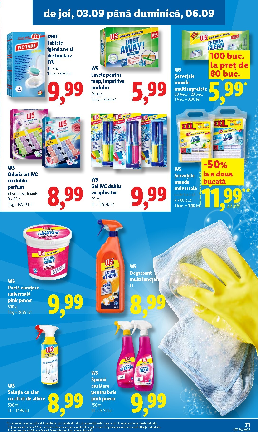 lidl - Lidl pliante pentru săptămâna viitoare de la luni 31.08.2026 până la duminică 06.09.2026 - page: 71
