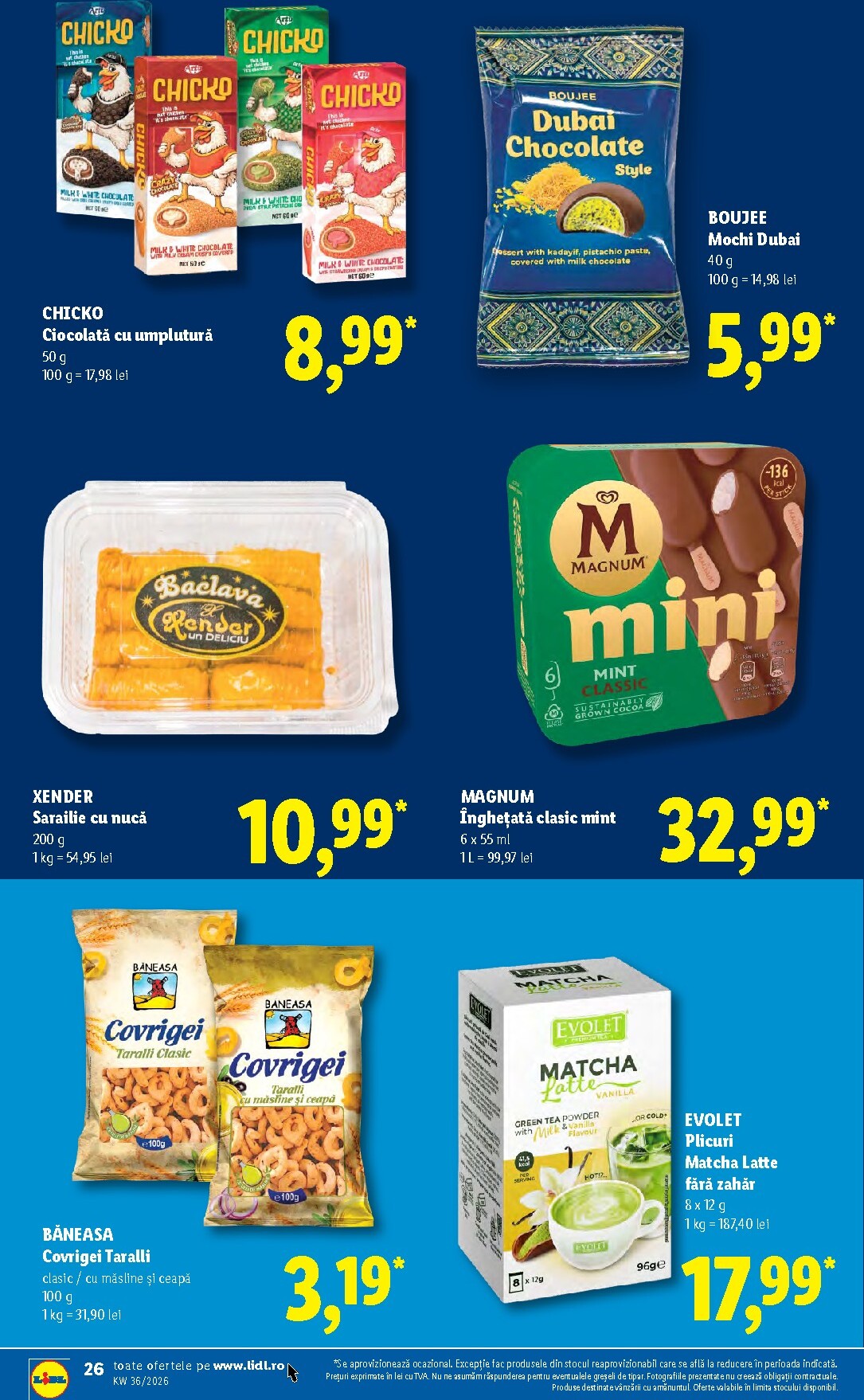 lidl - Lidl pliante pentru săptămâna viitoare de la luni 31.08.2026 până la duminică 06.09.2026 - page: 26