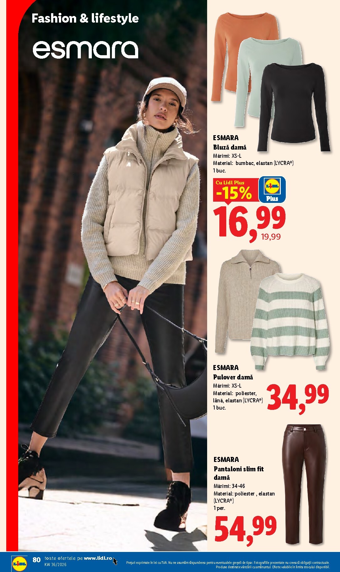 lidl - Lidl pliante pentru săptămâna viitoare de la luni 31.08.2026 până la duminică 06.09.2026 - page: 80