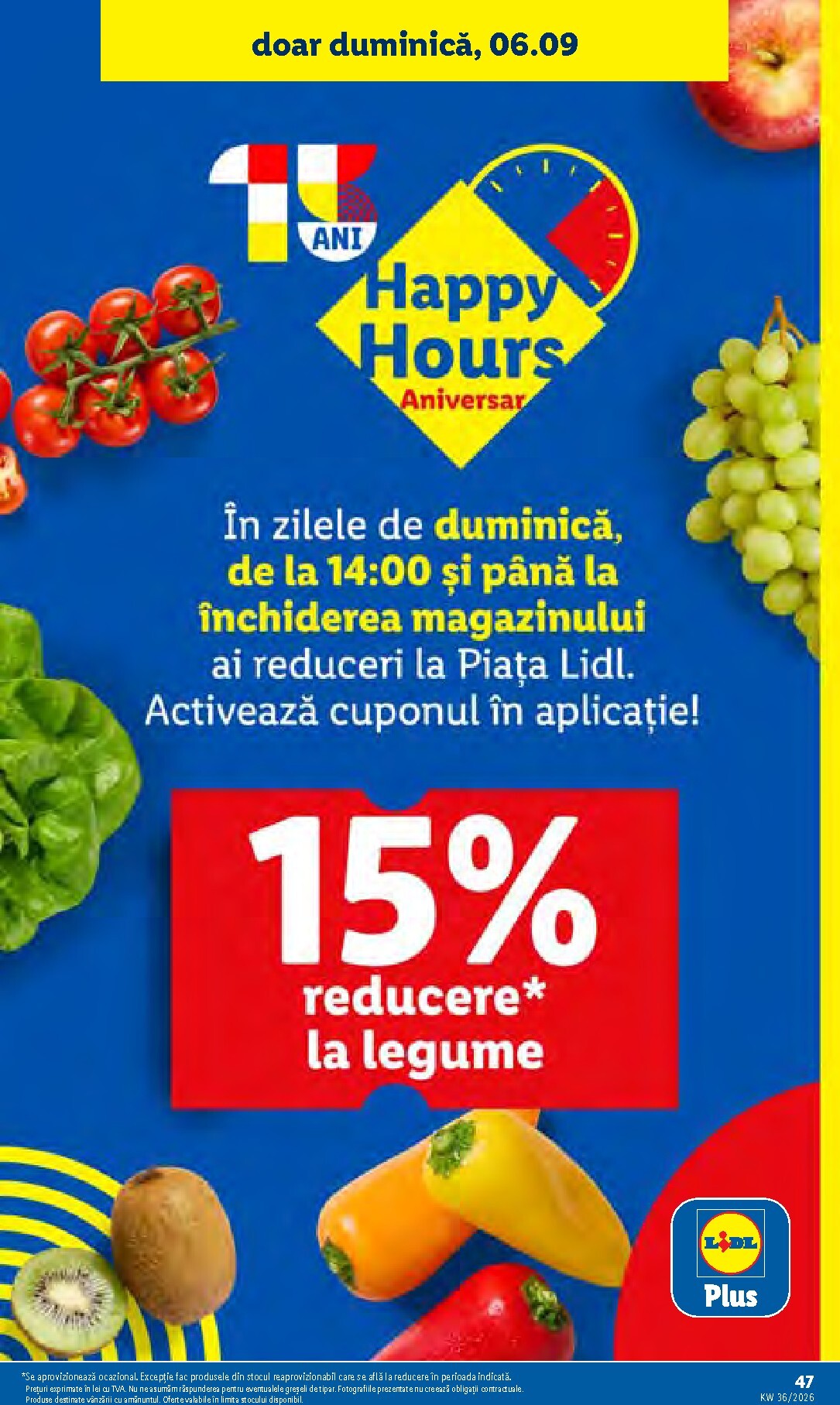 lidl - Lidl pliante pentru săptămâna viitoare de la luni 31.08.2026 până la duminică 06.09.2026 - page: 47