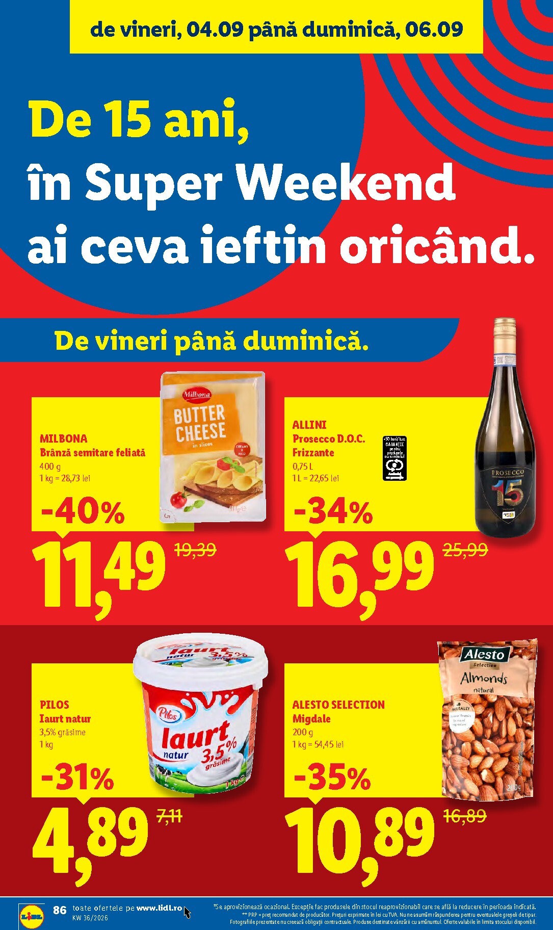 lidl - Lidl pliante pentru săptămâna viitoare de la luni 31.08.2026 până la duminică 06.09.2026 - page: 86