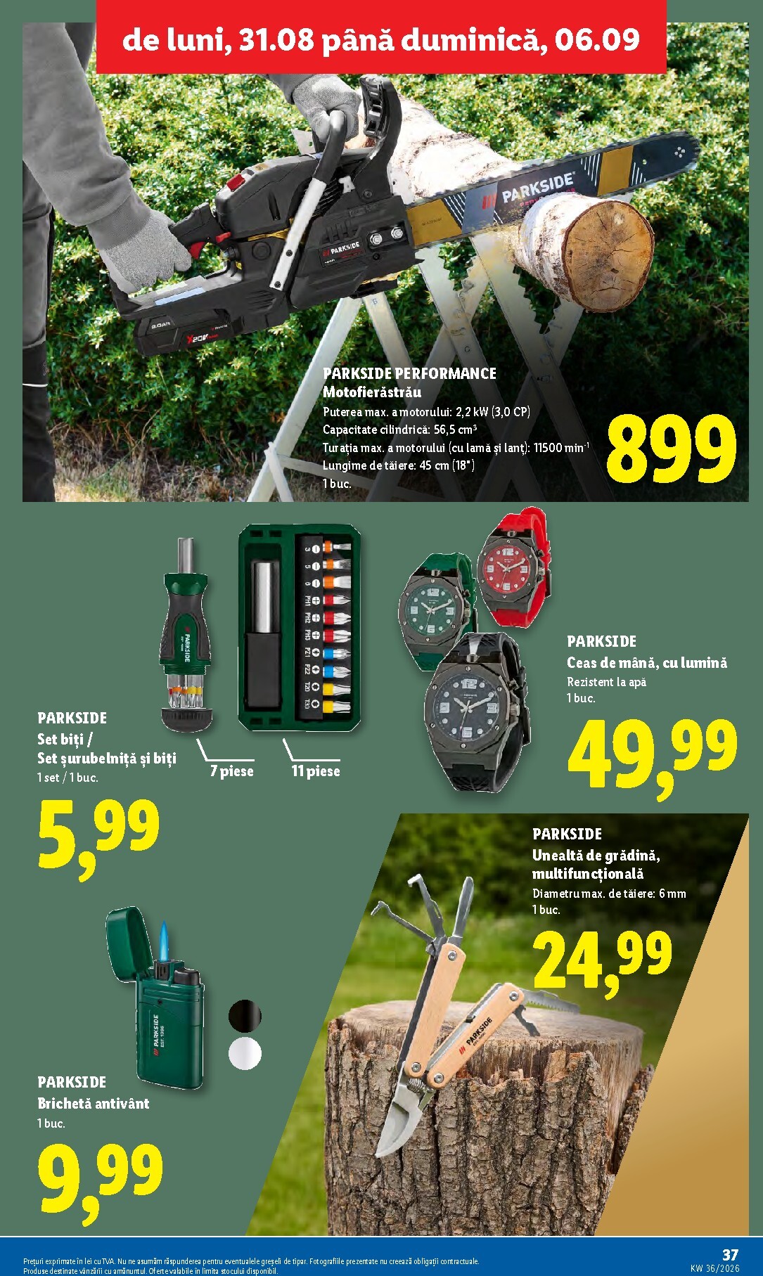 lidl - Lidl pliante pentru săptămâna viitoare de la luni 31.08.2026 până la duminică 06.09.2026 - page: 37