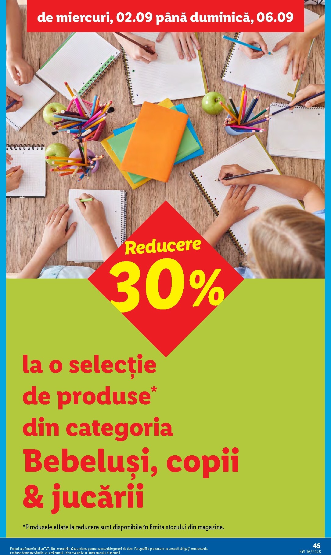 lidl - Lidl pliante pentru săptămâna viitoare de la luni 31.08.2026 până la duminică 06.09.2026 - page: 45