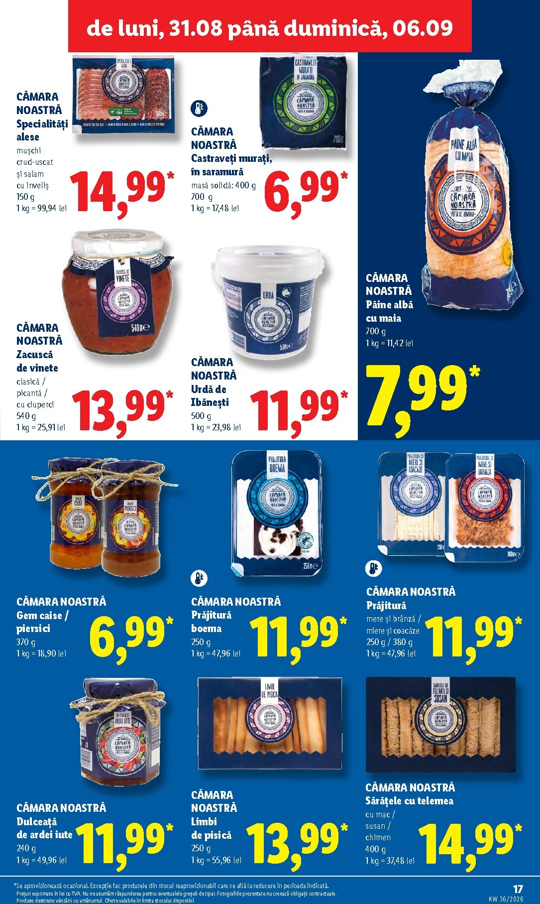 lidl - Lidl pliante pentru săptămâna viitoare de la luni 31.08.2026 până la duminică 06.09.2026 - page: 17