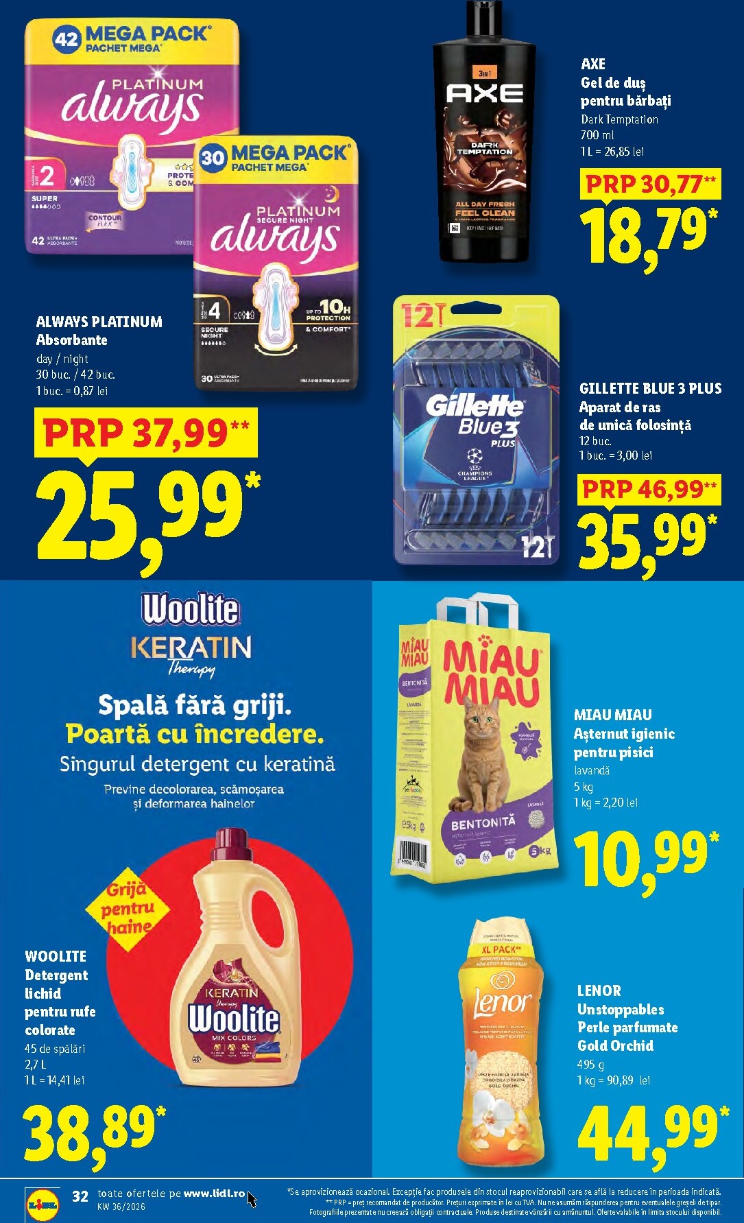 lidl - Lidl pliante pentru săptămâna viitoare de la luni 31.08.2026 până la duminică 06.09.2026 - page: 32