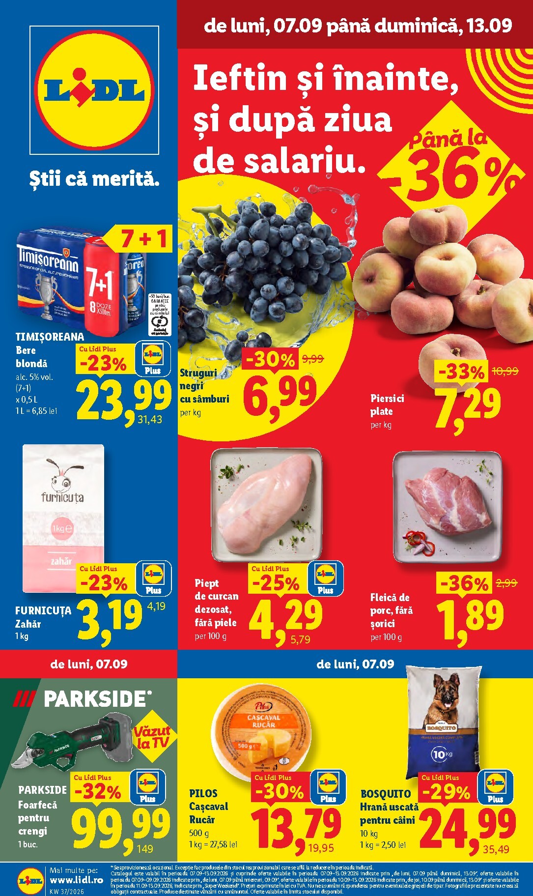 lidl - Lidl pliante pentru săptămâna viitoare de la luni 07.09.2026 până la duminică 13.09.2026