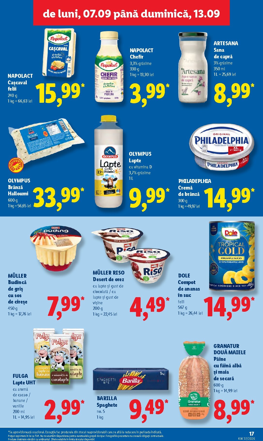 lidl - Lidl pliante pentru săptămâna viitoare de la luni 07.09.2026 până la duminică 13.09.2026 - page: 17