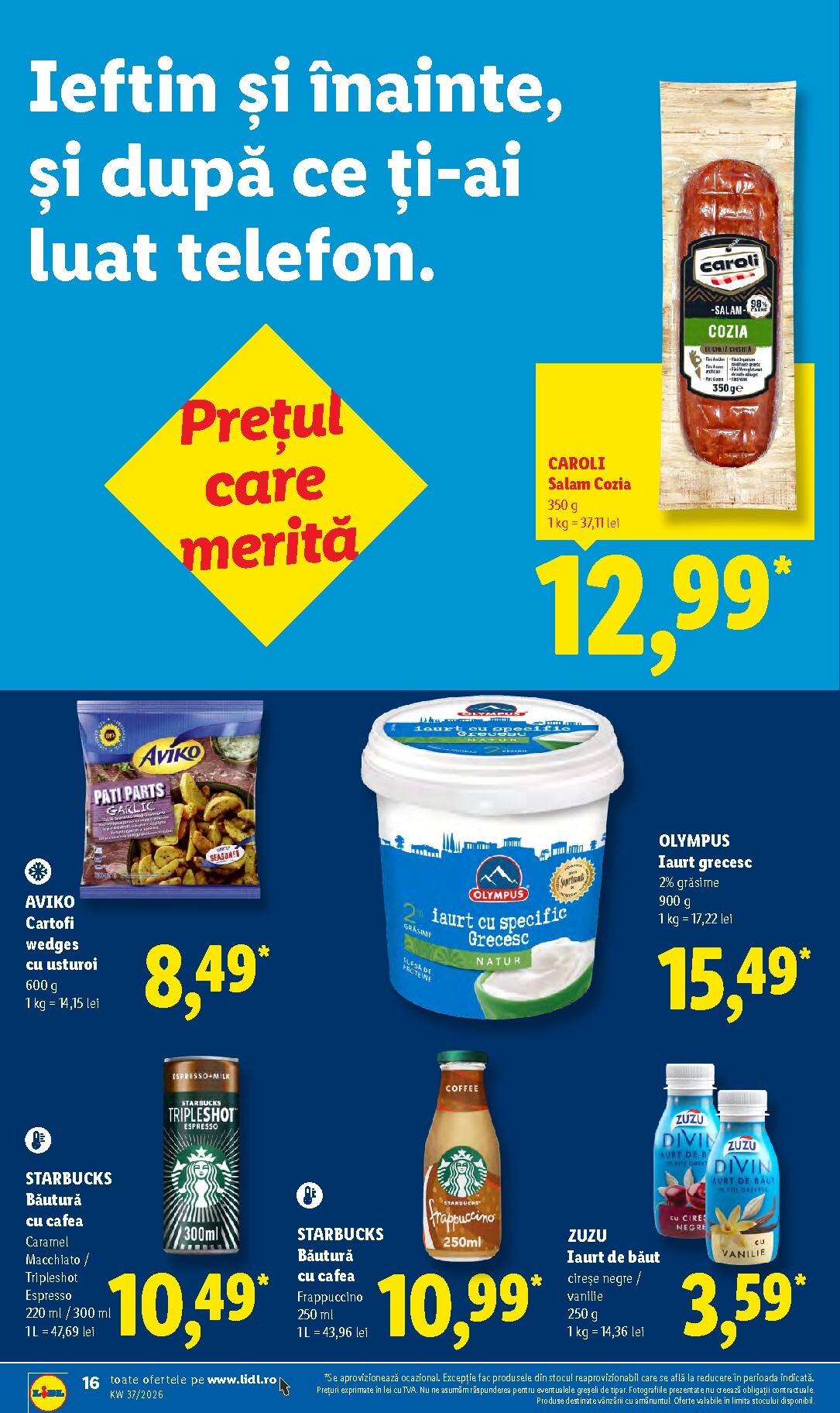lidl - Lidl pliante pentru săptămâna viitoare de la luni 07.09.2026 până la duminică 13.09.2026 - page: 16