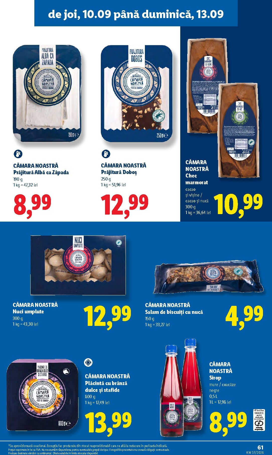 lidl - Lidl pliante pentru săptămâna viitoare de la luni 07.09.2026 până la duminică 13.09.2026 - page: 61