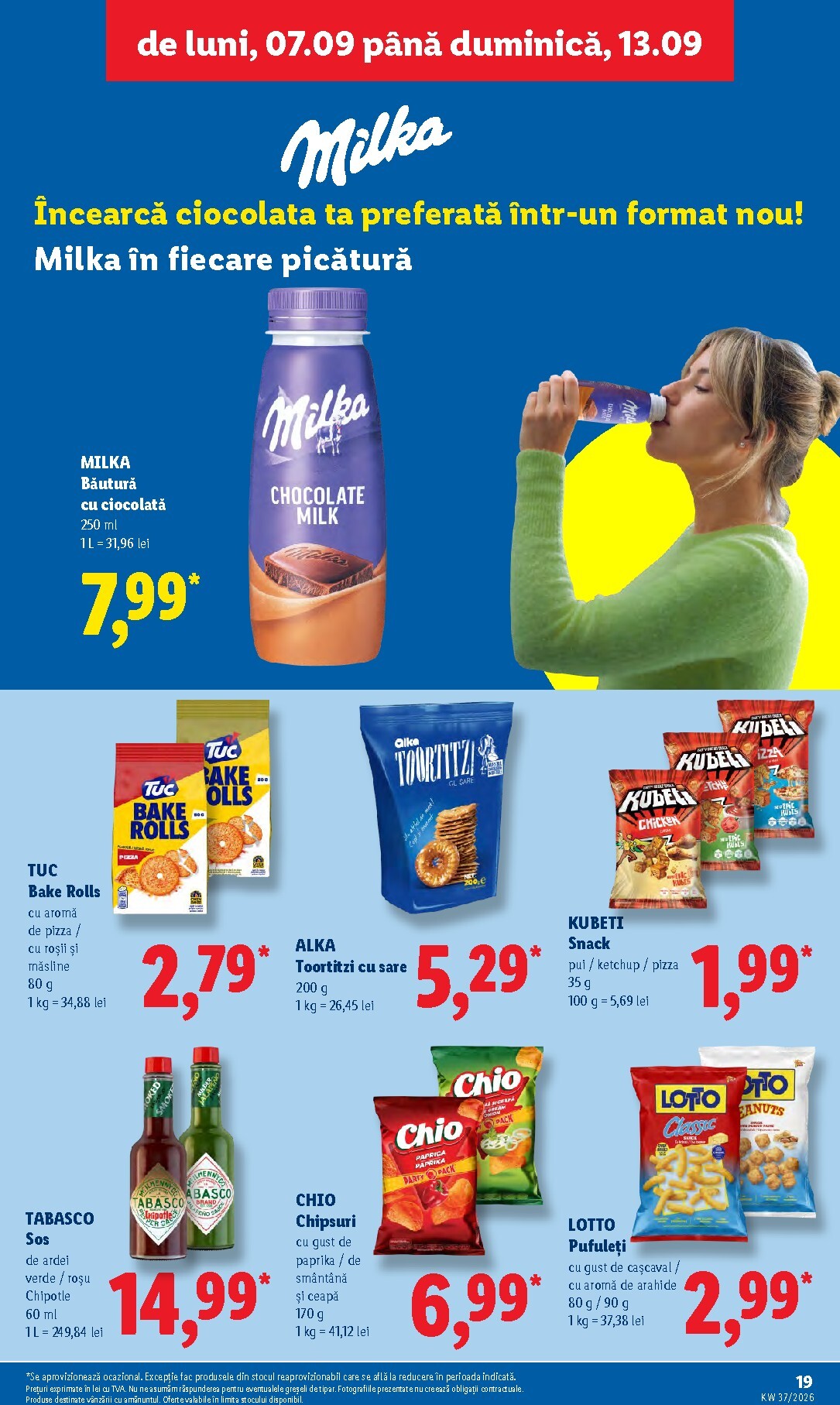lidl - Lidl pliante pentru săptămâna viitoare de la luni 07.09.2026 până la duminică 13.09.2026 - page: 19