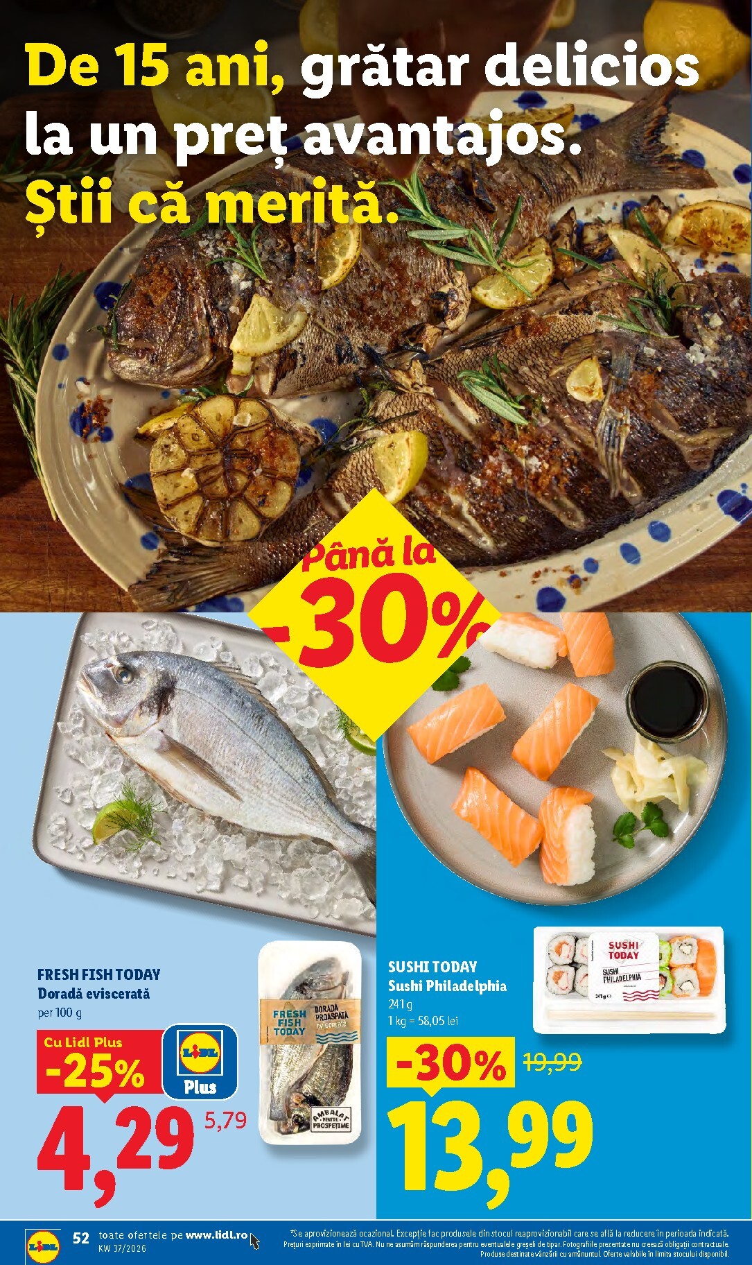 lidl - Lidl pliante pentru săptămâna viitoare de la luni 07.09.2026 până la duminică 13.09.2026 - page: 52