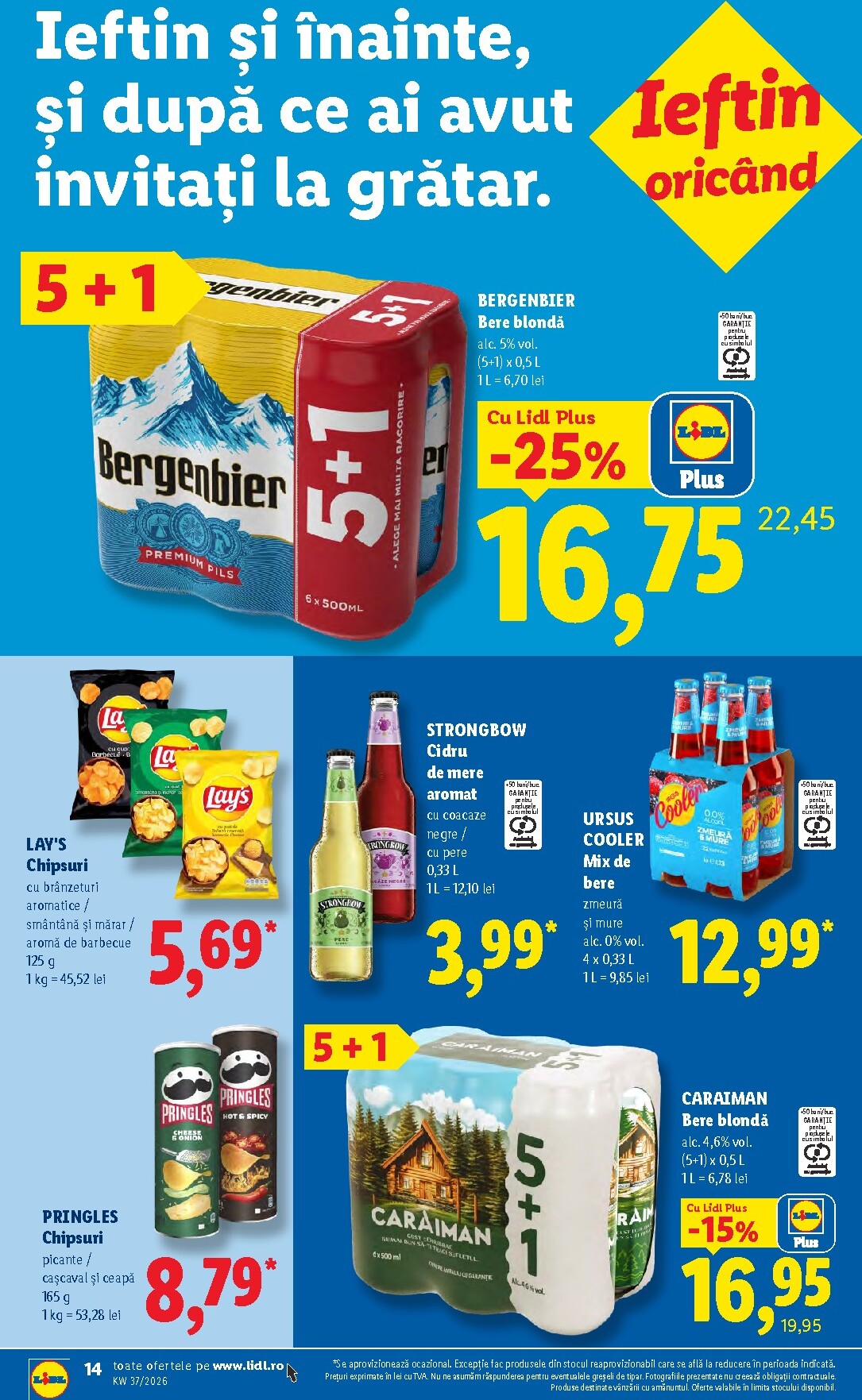 lidl - Lidl pliante pentru săptămâna viitoare de la luni 07.09.2026 până la duminică 13.09.2026 - page: 14