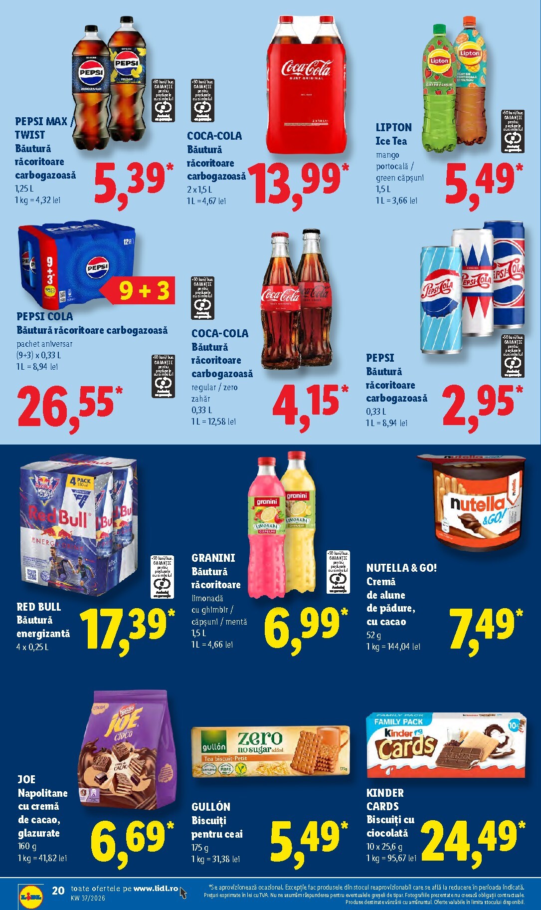 lidl - Lidl pliante pentru săptămâna viitoare de la luni 07.09.2026 până la duminică 13.09.2026 - page: 20