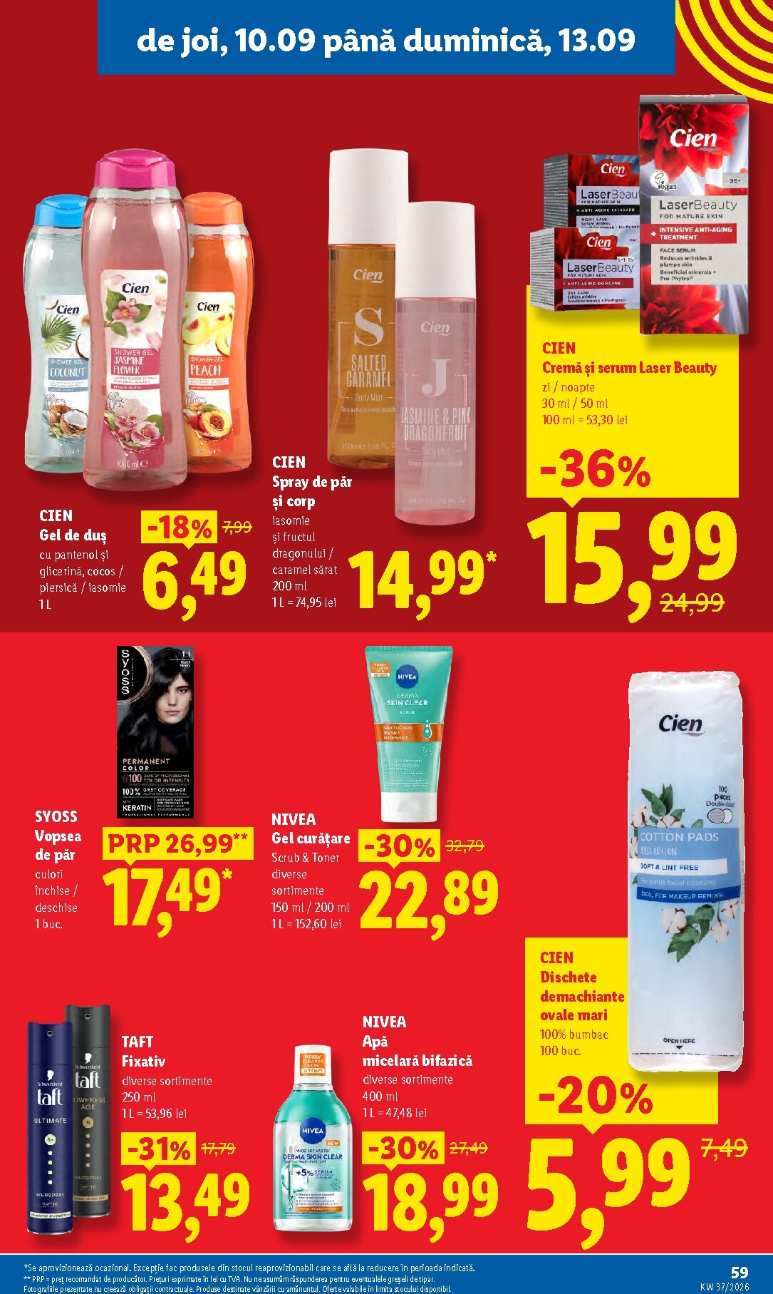 lidl - Lidl pliante pentru săptămâna viitoare de la luni 07.09.2026 până la duminică 13.09.2026 - page: 59