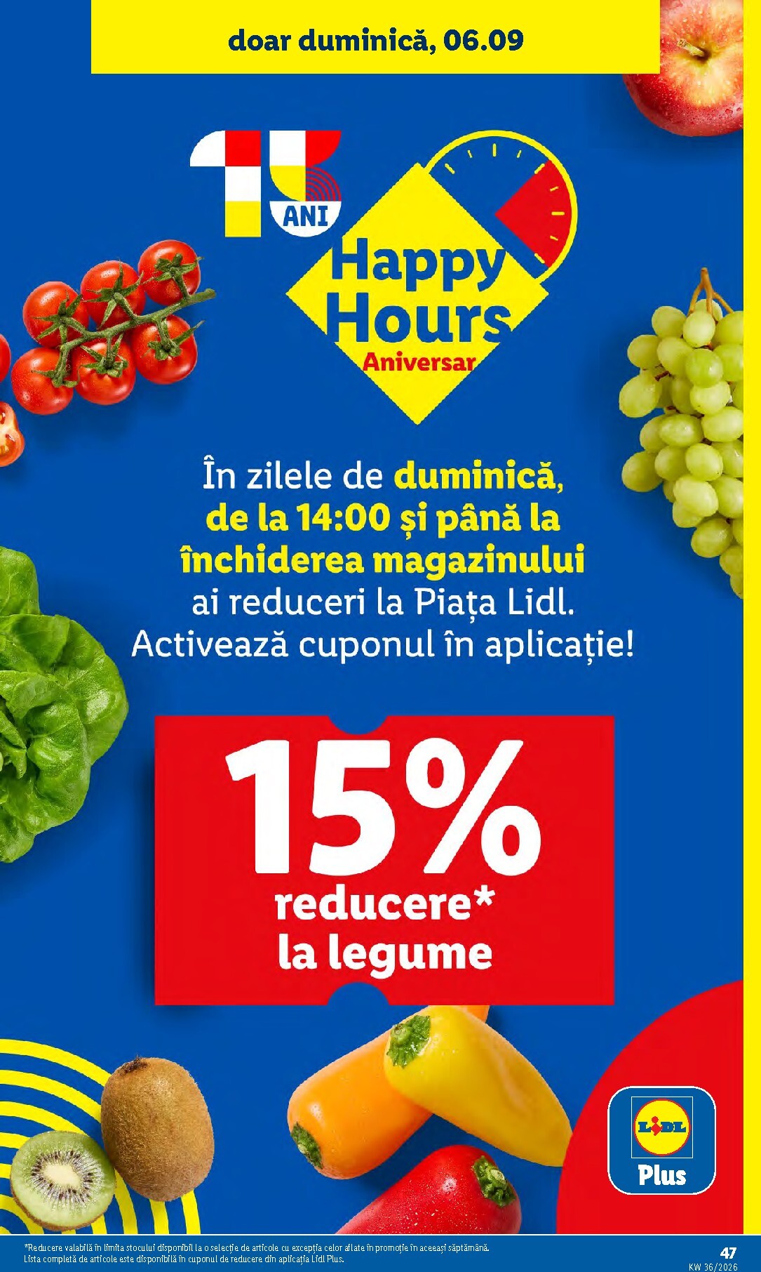 lidl - Brosura Lidl valabilă de la luni 31.08.2026 până la duminică 06.09.2026 - page: 47