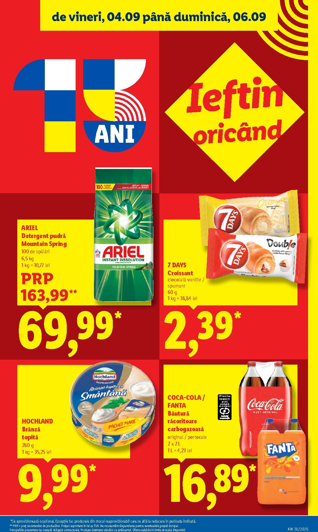 lidl - Brosura Lidl valabilă de la luni 31.08.2026 până la duminică 06.09.2026 - page: 89
