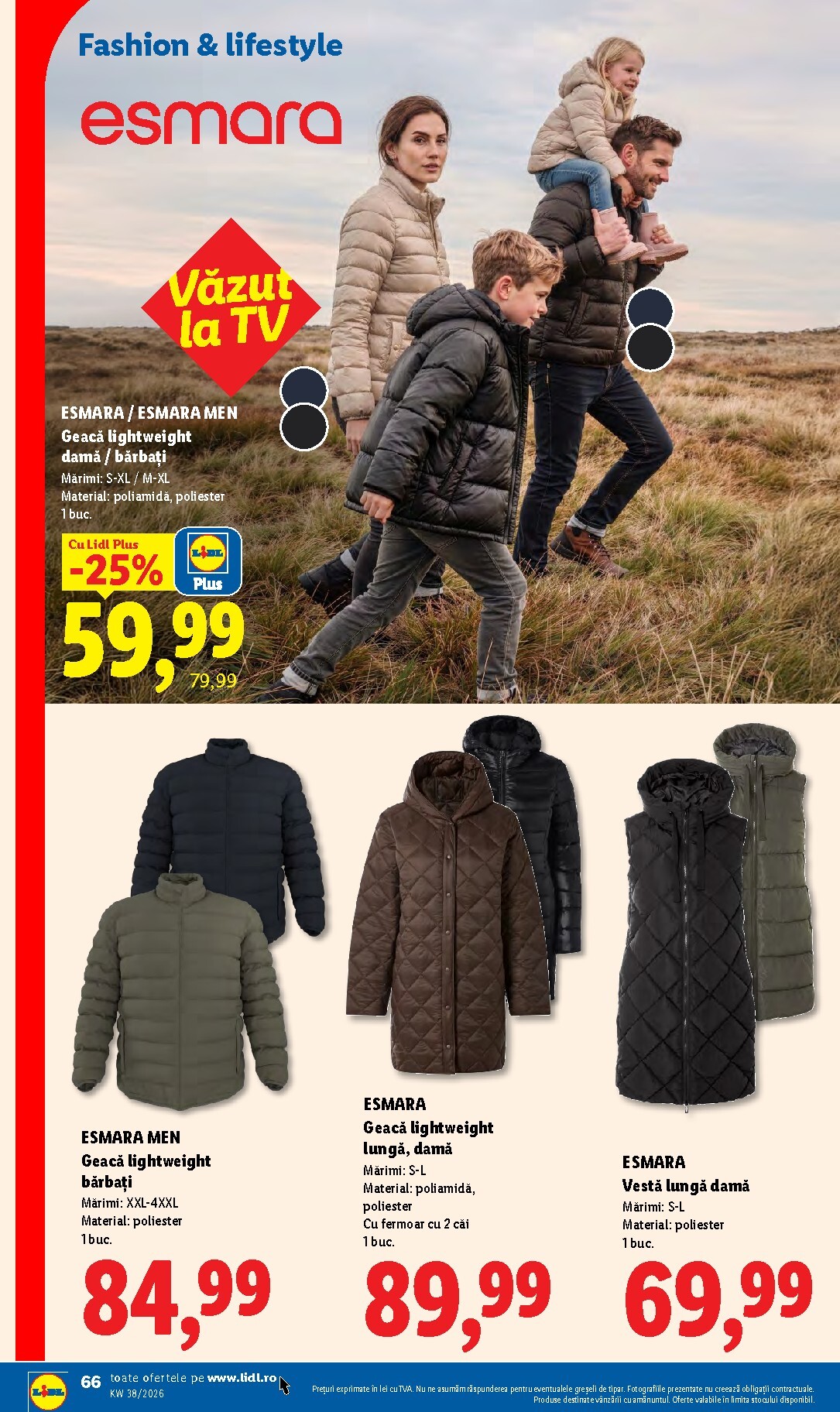 lidl - Lidl pliante pentru săptămâna viitoare de la luni 14.09.2026 până la duminică 20.09.2026 - page: 66