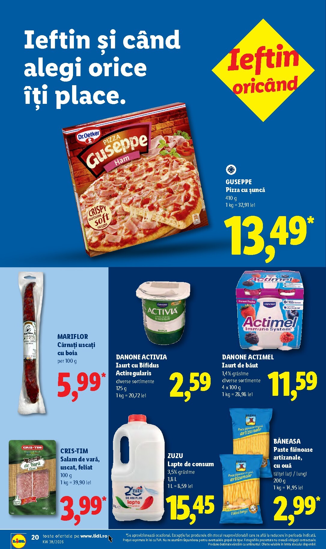 lidl - Lidl pliante pentru săptămâna viitoare de la luni 14.09.2026 până la duminică 20.09.2026 - page: 20