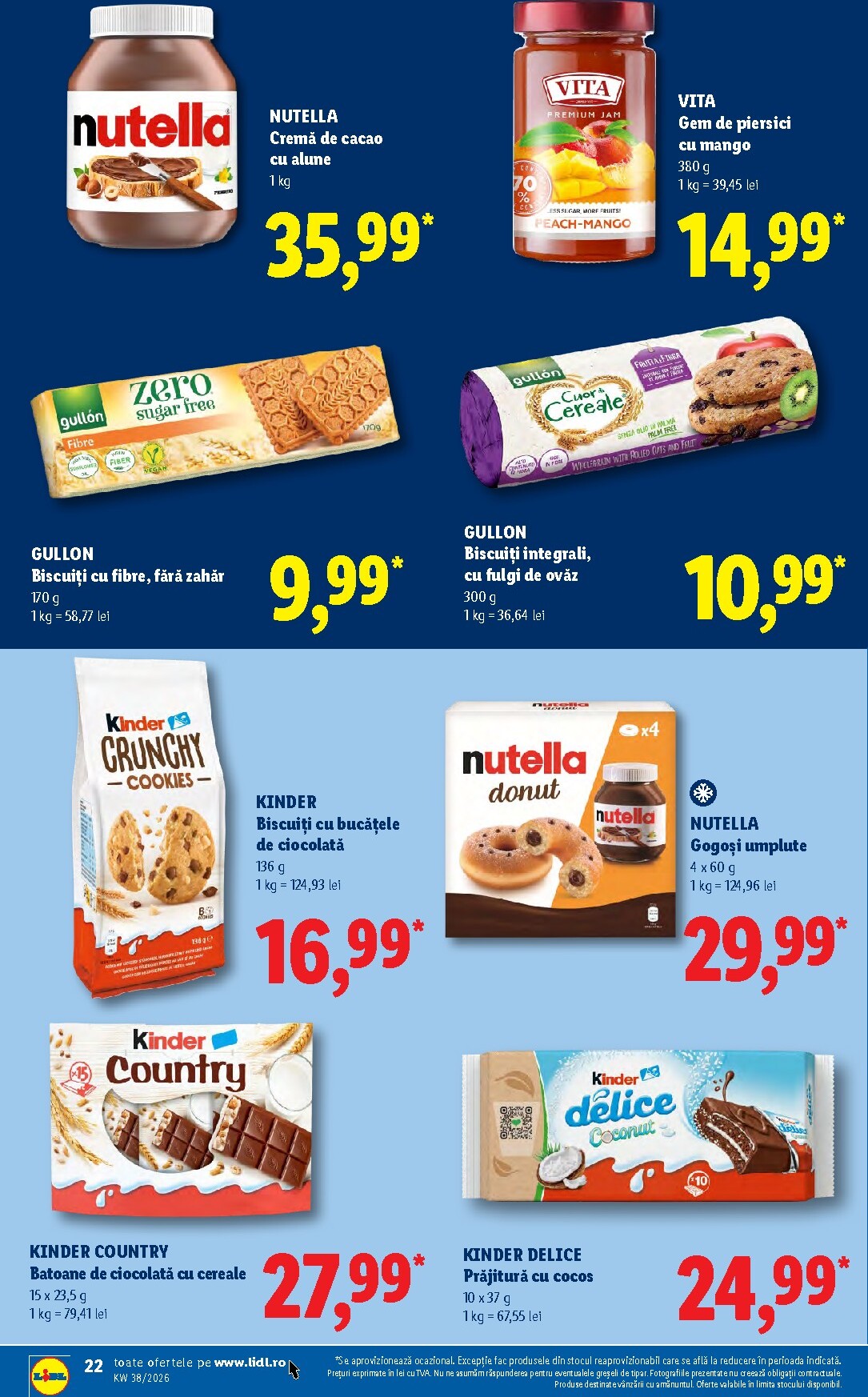 lidl - Lidl pliante pentru săptămâna viitoare de la luni 14.09.2026 până la duminică 20.09.2026 - page: 22