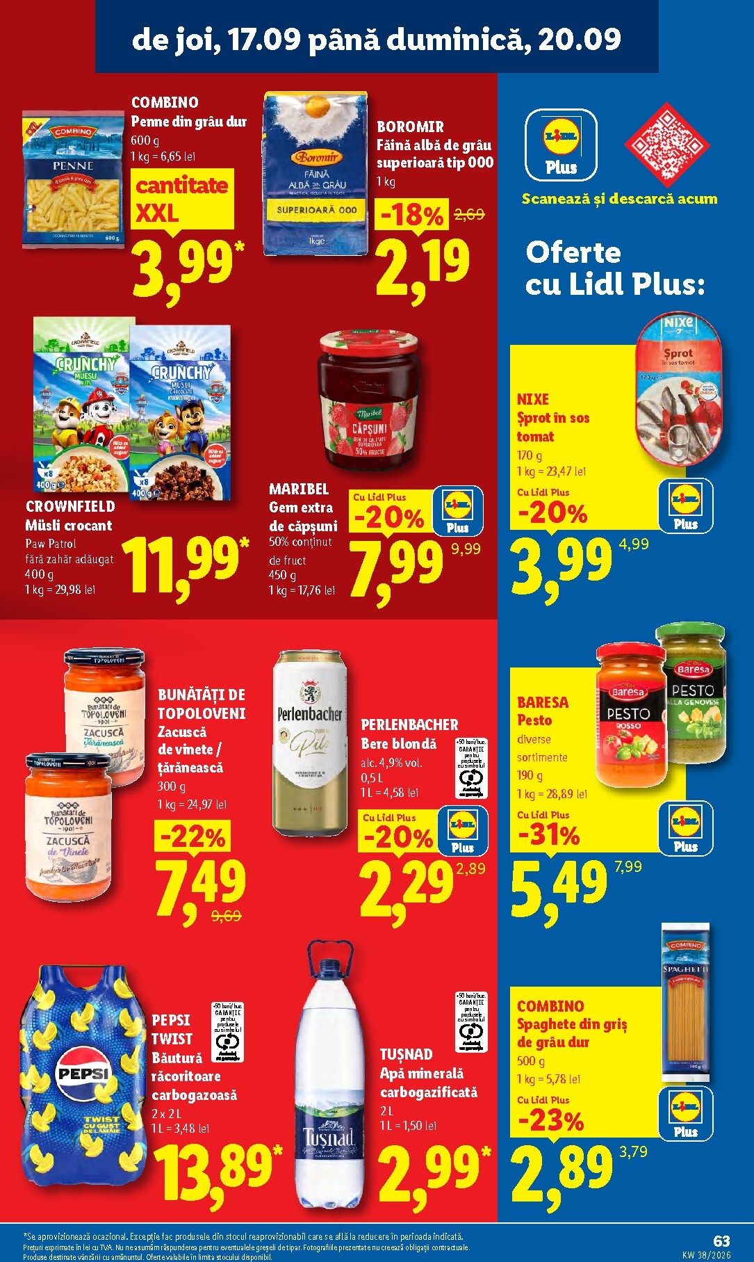 lidl - Lidl pliante pentru săptămâna viitoare de la luni 14.09.2026 până la duminică 20.09.2026 - page: 63