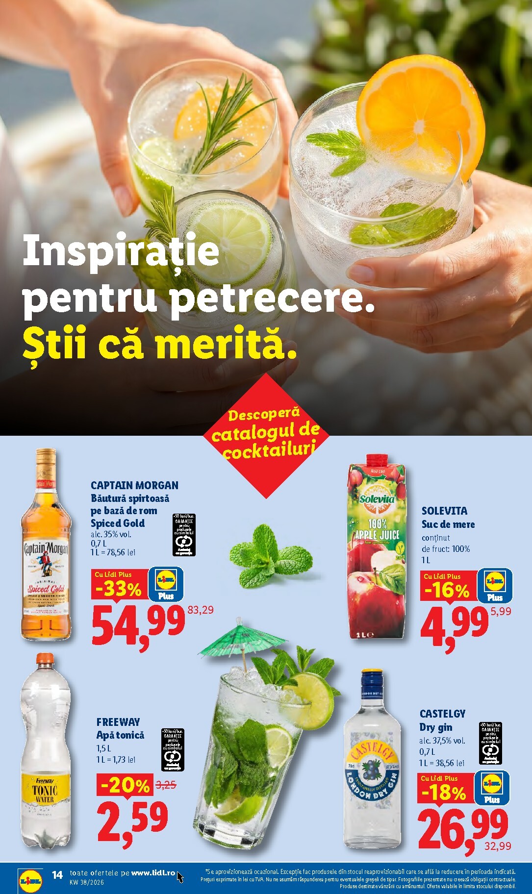 lidl - Lidl pliante pentru săptămâna viitoare de la luni 14.09.2026 până la duminică 20.09.2026 - page: 14