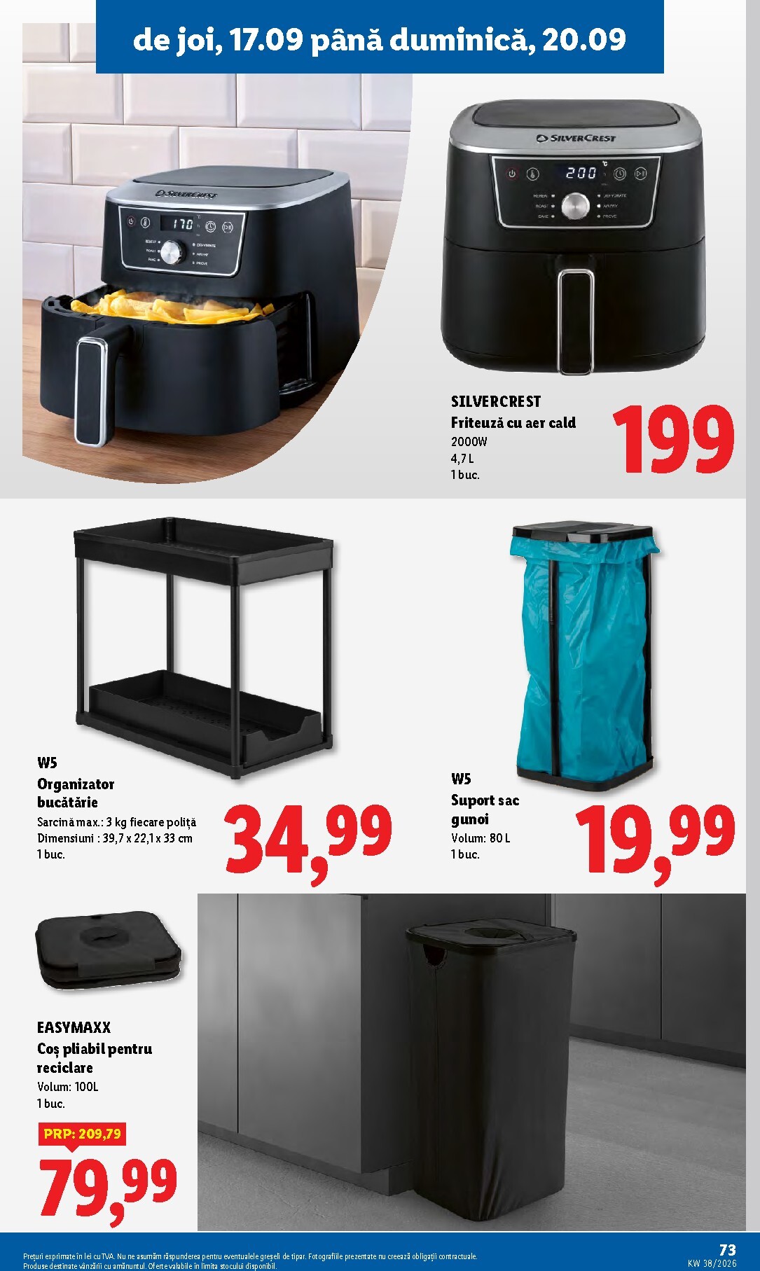 lidl - Lidl pliante pentru săptămâna viitoare de la luni 14.09.2026 până la duminică 20.09.2026 - page: 73