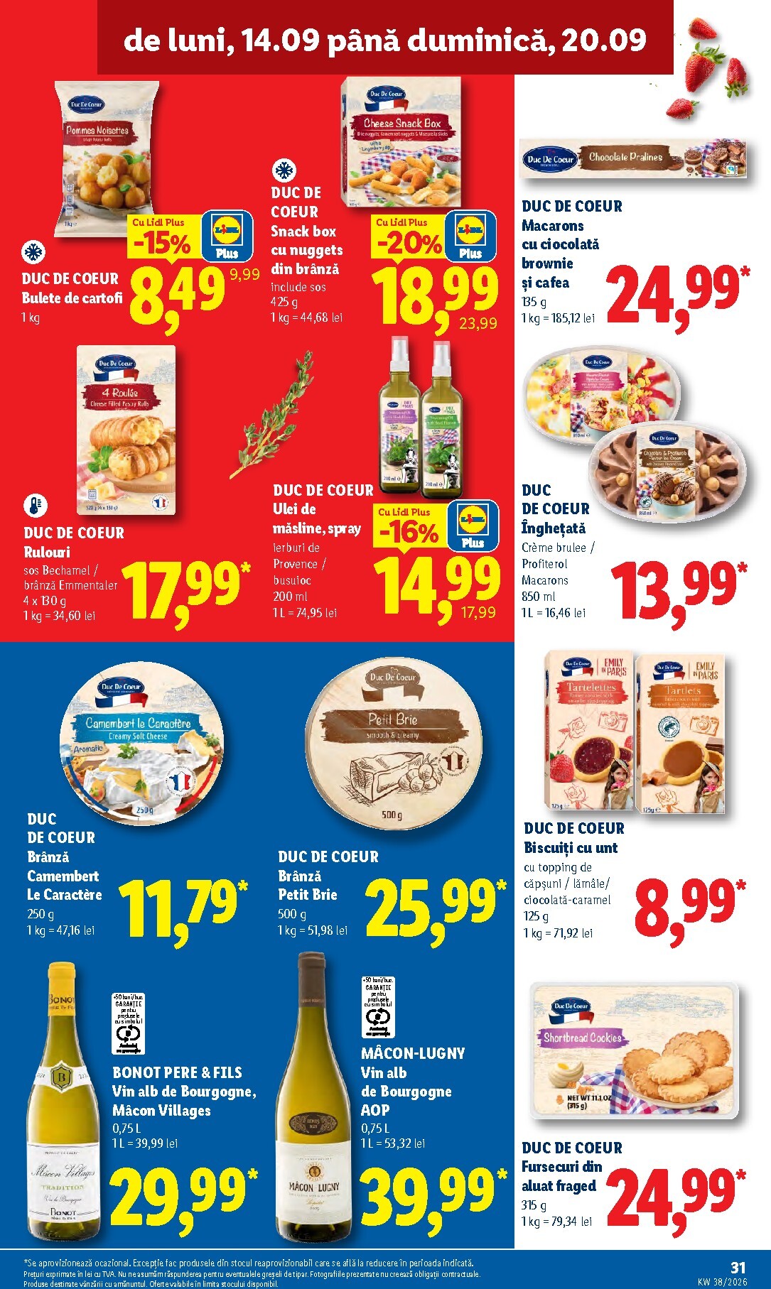 lidl - Lidl pliante pentru săptămâna viitoare de la luni 14.09.2026 până la duminică 20.09.2026 - page: 31