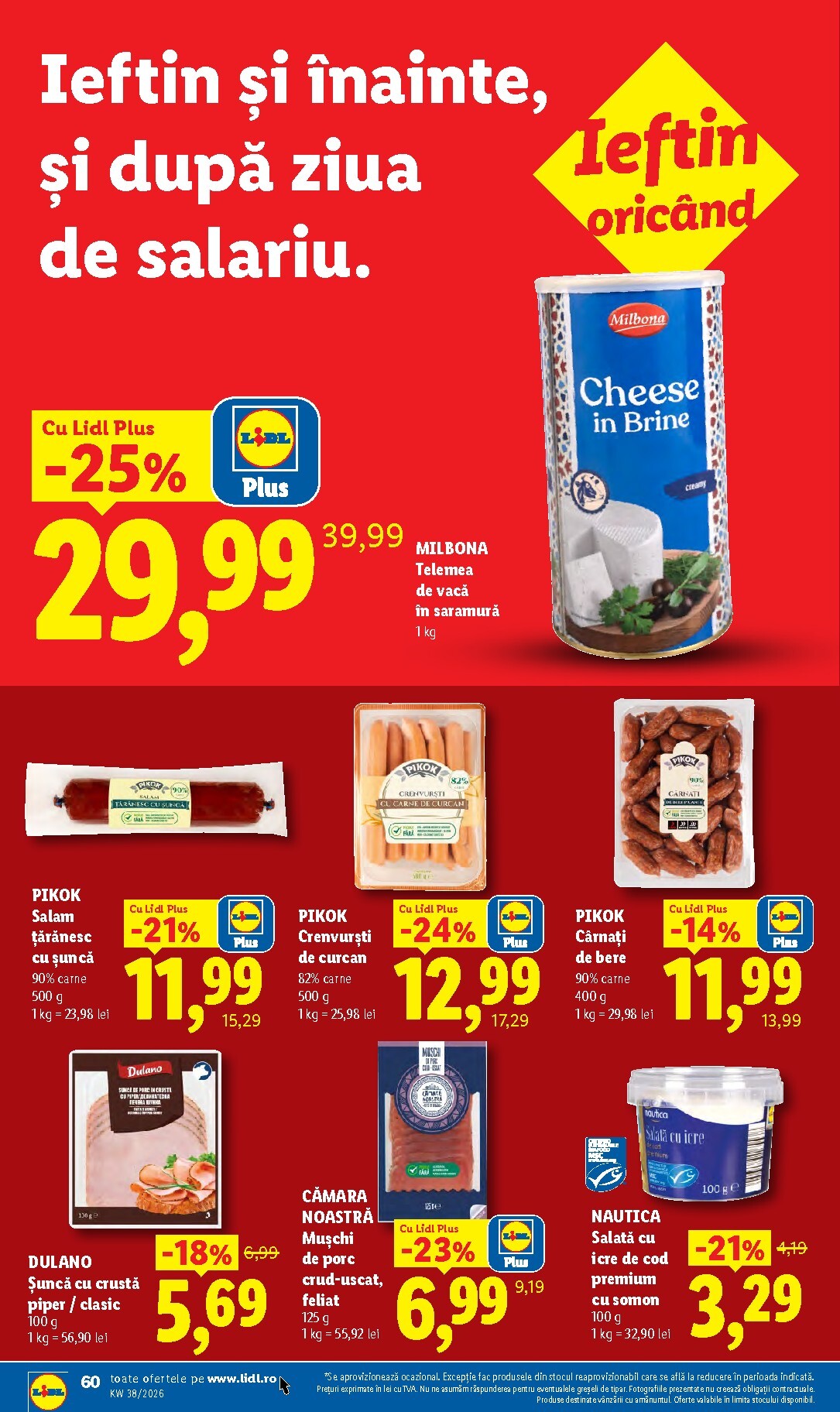 lidl - Lidl pliante pentru săptămâna viitoare de la luni 14.09.2026 până la duminică 20.09.2026 - page: 60