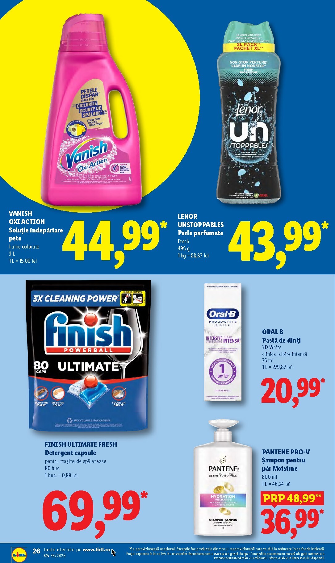 lidl - Lidl pliante pentru săptămâna viitoare de la luni 14.09.2026 până la duminică 20.09.2026 - page: 26